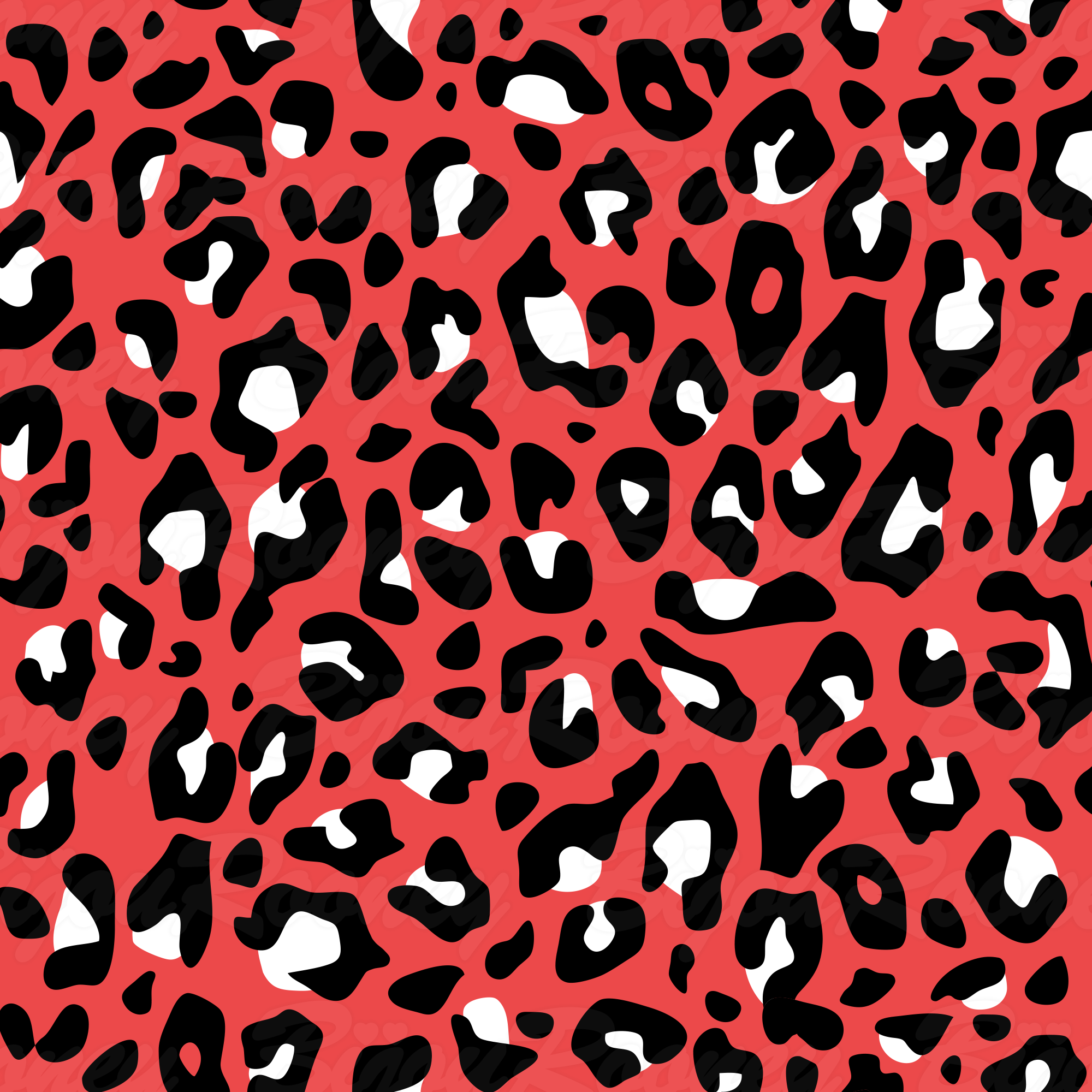 Leopard Print Gift Wrap in Cherry product thumbnail image Leopard Print Gift Wrap in Cherry product thumbnail image