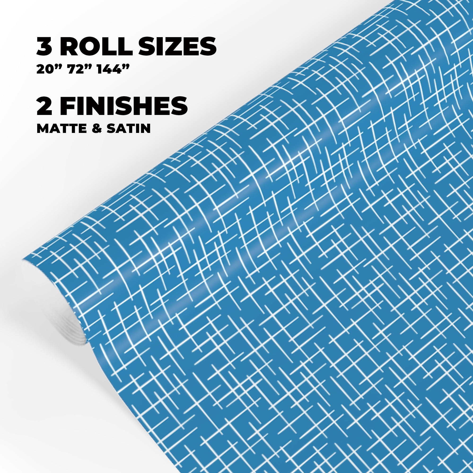 Cabana Bamboo Gift Wrap in Denim product thumbnail image Cabana Bamboo Gift Wrap in Denim product thumbnail image