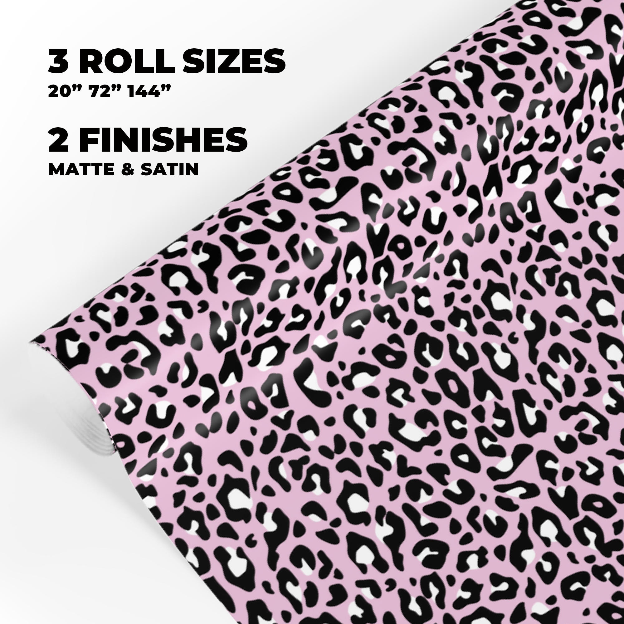 Leopard Print Gift Wrap in Ballerina product thumbnail image