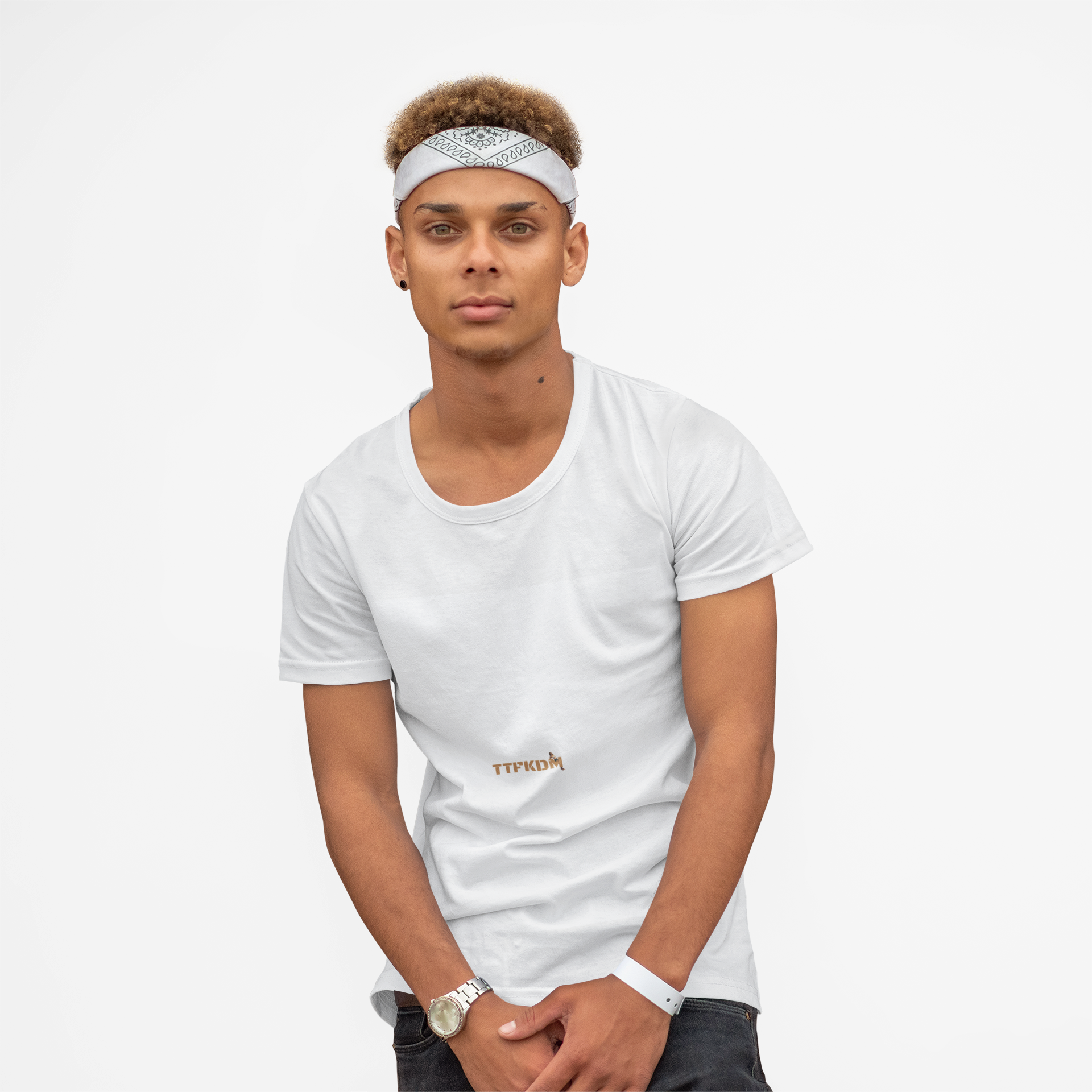 Tee with ttfkdm Logo Tee with ttfkdm Logo