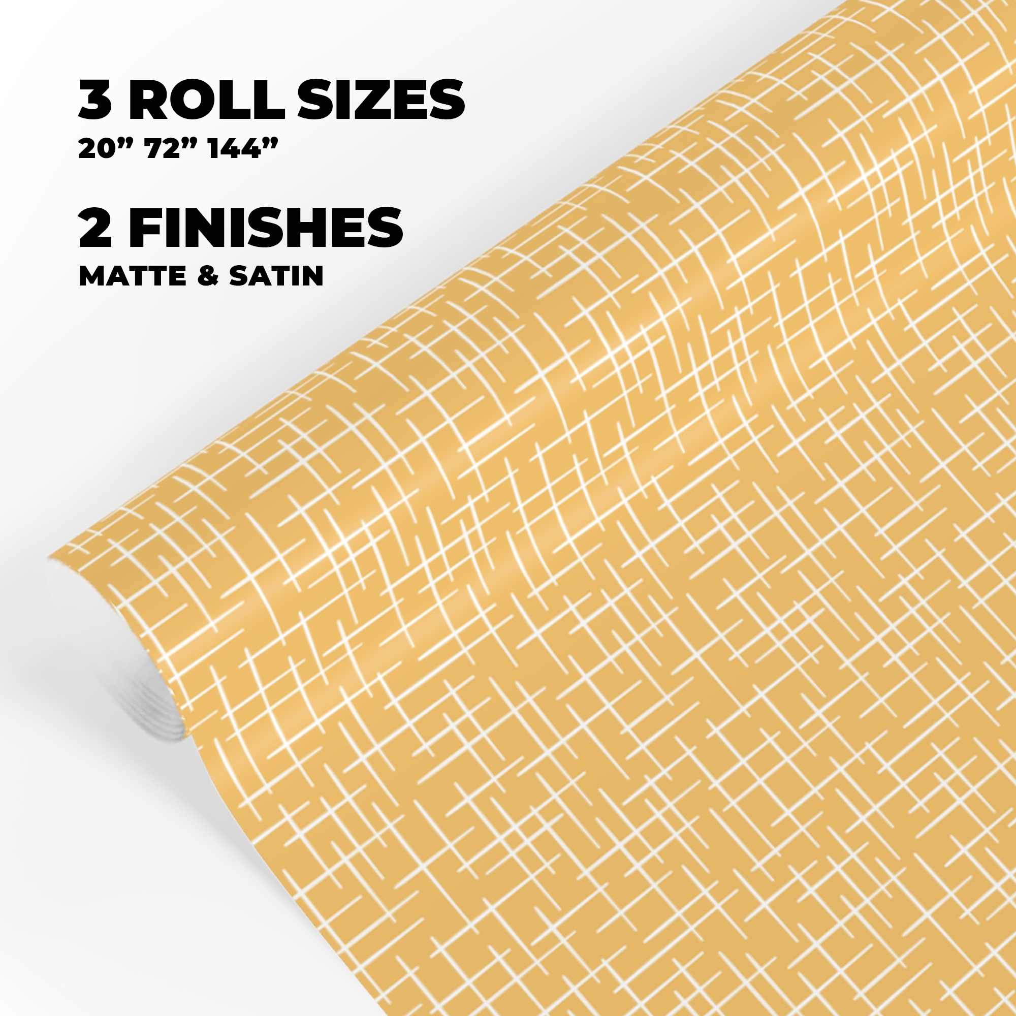 Cabana Bamboo Gift Wrap in Cantaloupe product thumbnail image Cabana Bamboo Gift Wrap in Cantaloupe product thumbnail image
