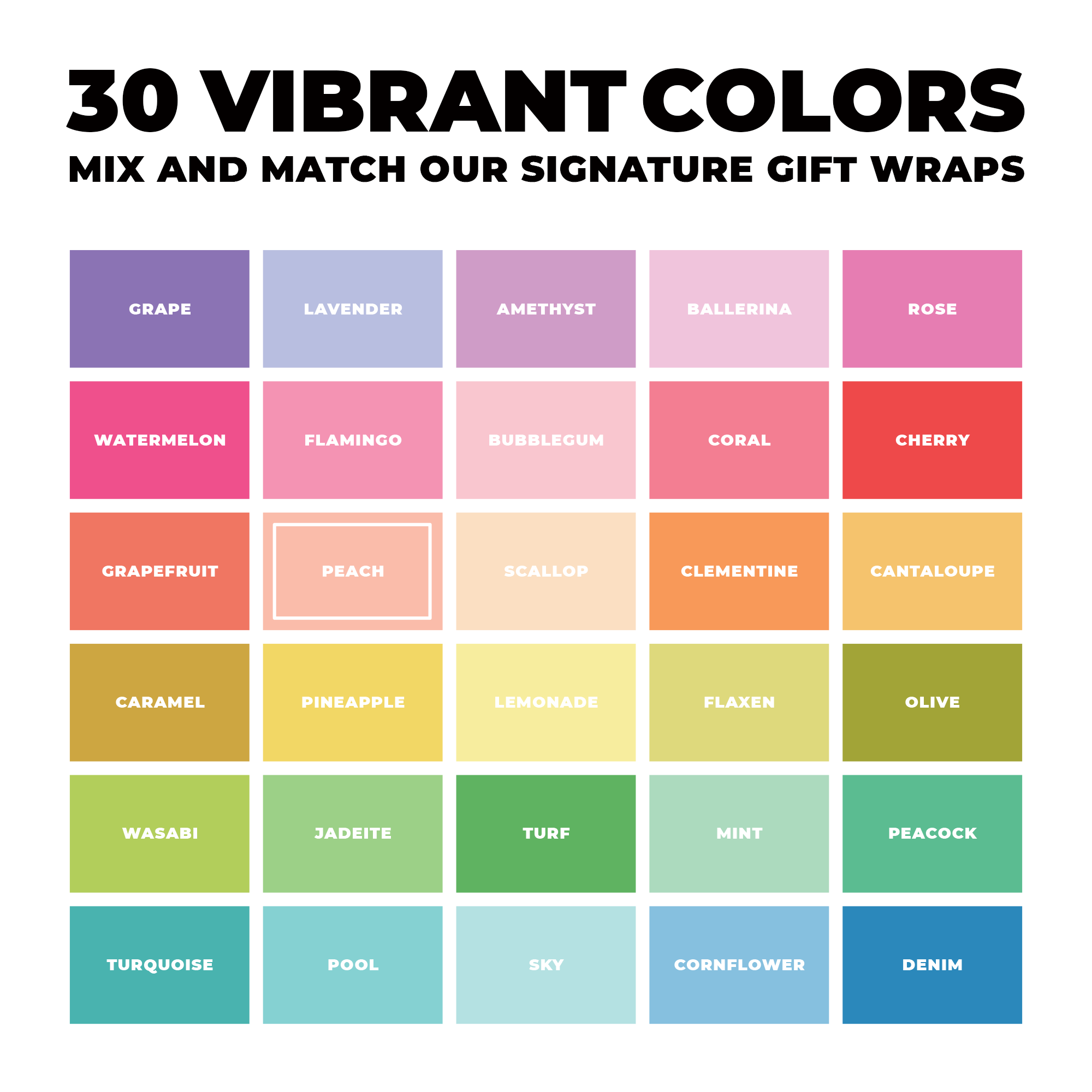 Cabana Bamboo Gift Wrap in Peach product thumbnail image Cabana Bamboo Gift Wrap in Peach product thumbnail image