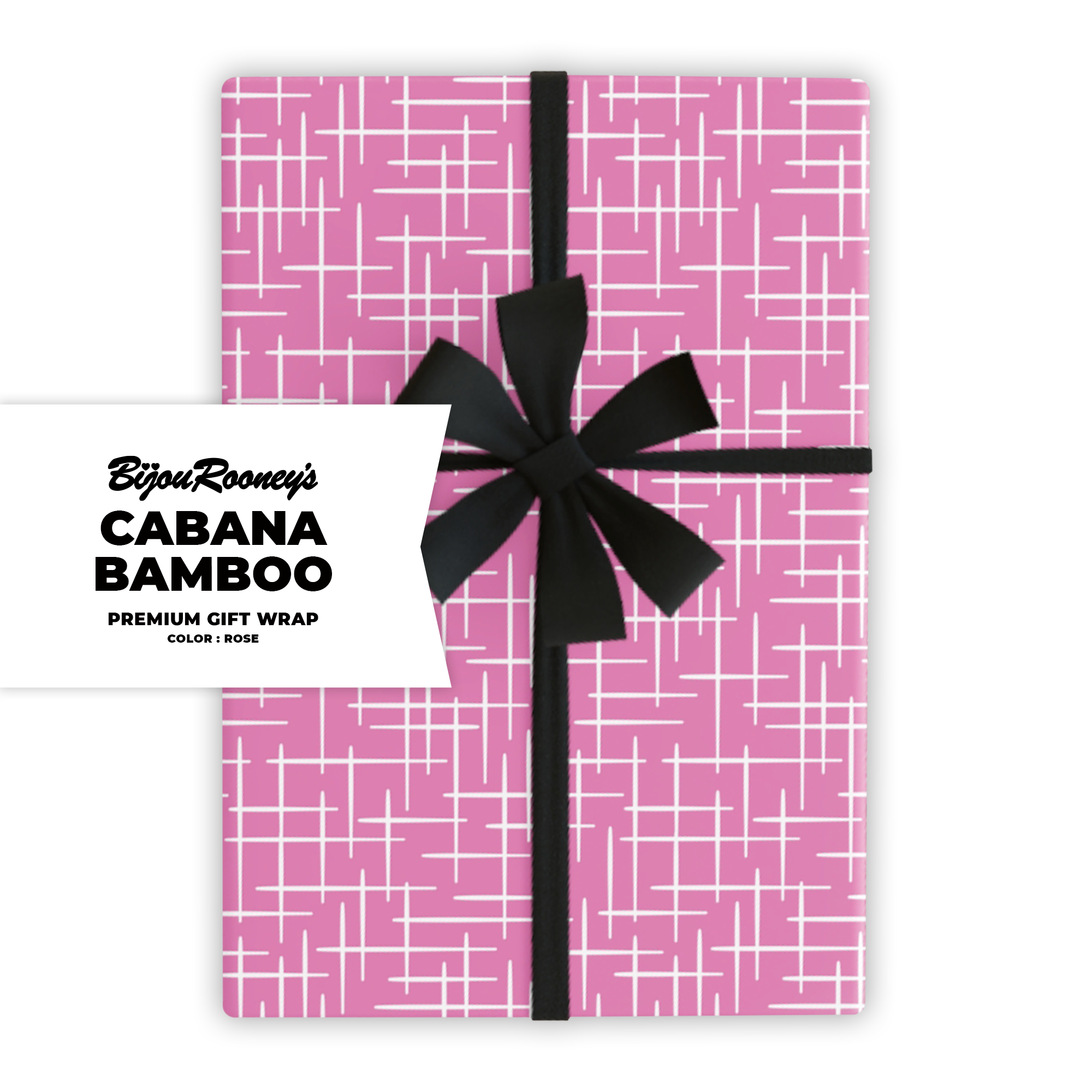 Cabana Bamboo Gift Wrap in Rose product thumbnail image