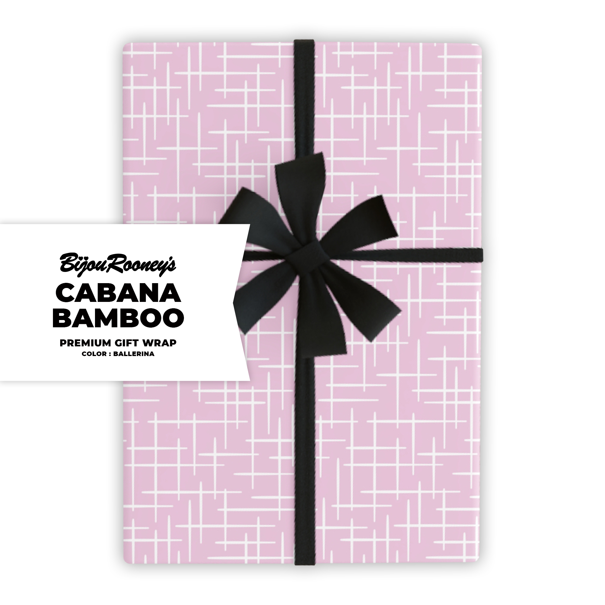 Cabana Bamboo Gift Wrap in Ballerina product thumbnail image