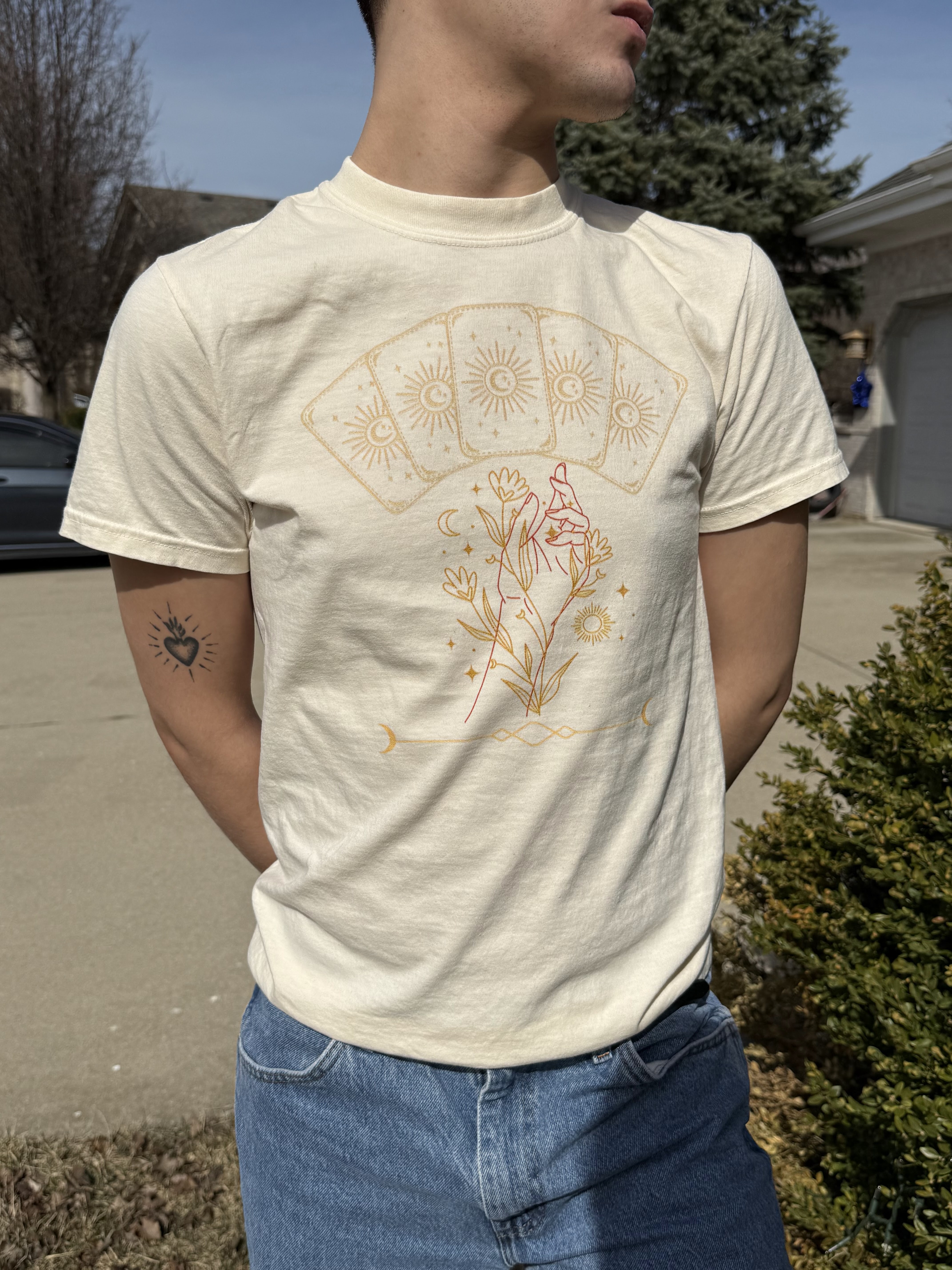 Tarot with Izzy tee product thumbnail image