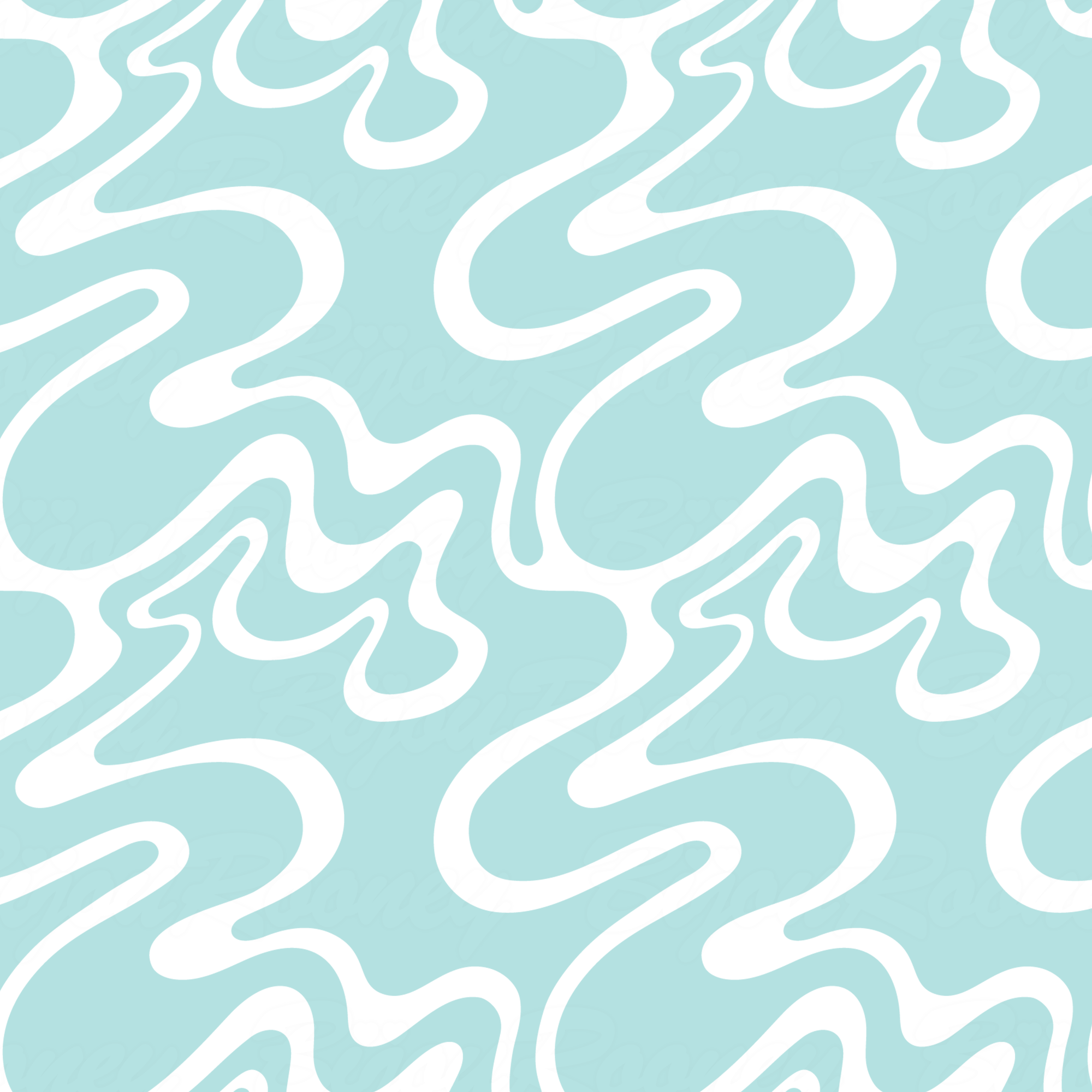 Psychedelic Swirl Gift Wrap in Sky product thumbnail image Psychedelic Swirl Gift Wrap in Sky product thumbnail image