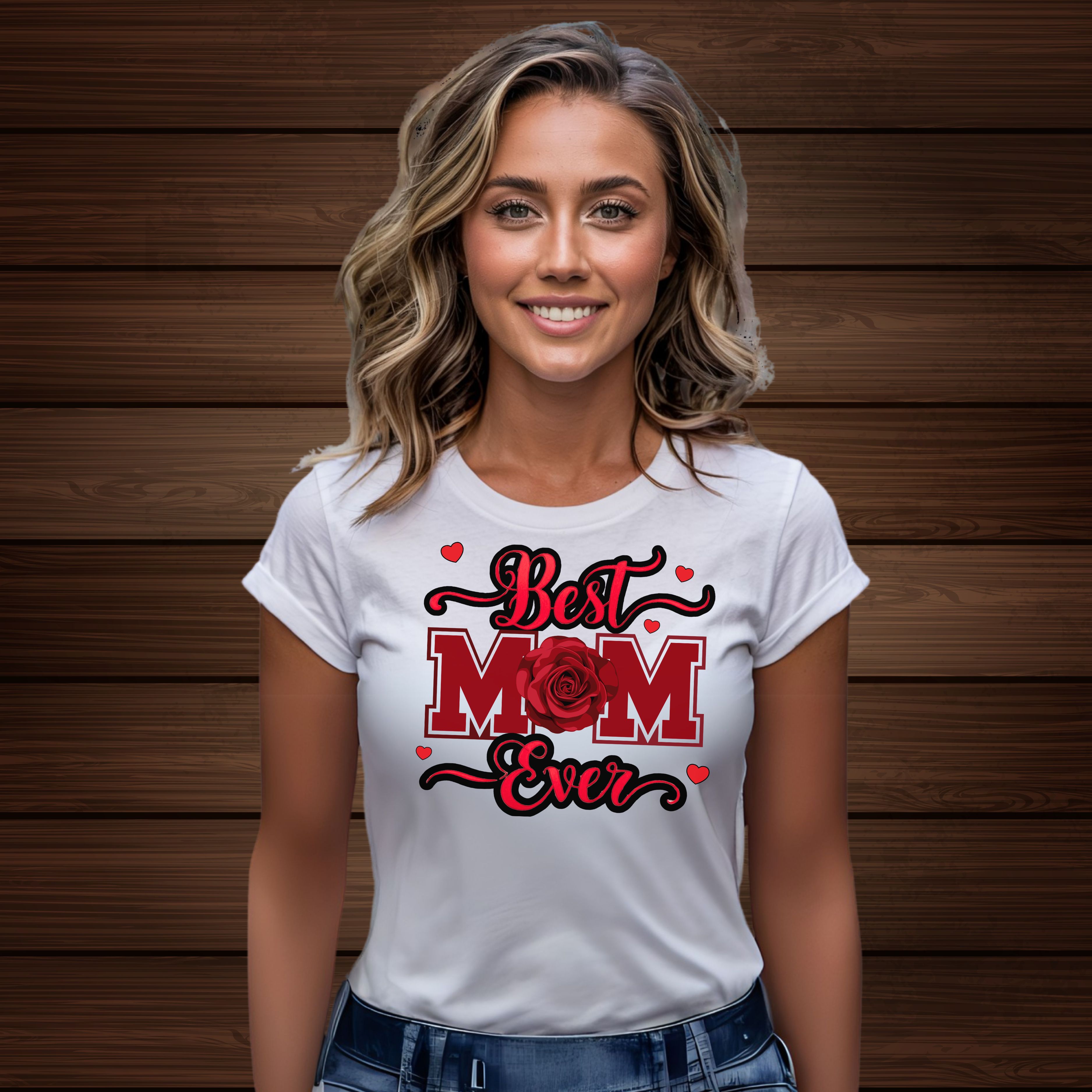 Best Mom Ever Unisex Heavy Cotton Tee - Perfect Gift for Mother's Day product thumbnail image Best Mom Ever Unisex Heavy Cotton Tee - Perfect Gift for Mother's Day product thumbnail image