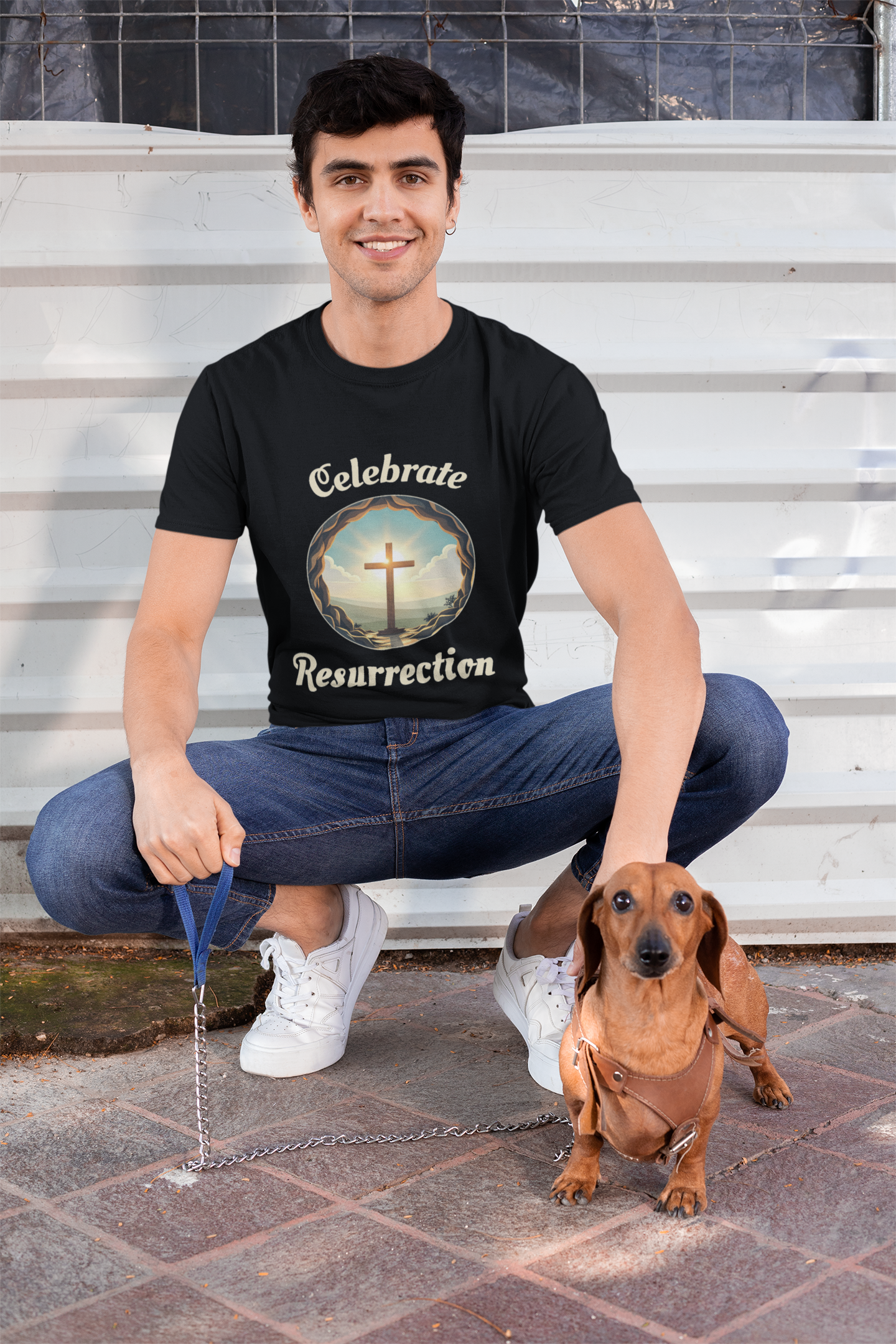 Celebrate Resurrection Unisex Garment-Dyed T-Shirt product thumbnail image Celebrate Resurrection Unisex Garment-Dyed T-Shirt product thumbnail image