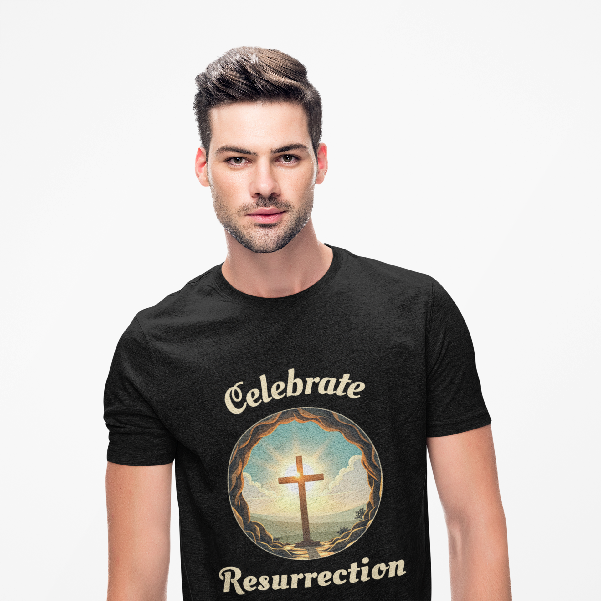 Celebrate Resurrection Unisex Garment-Dyed T-Shirt product thumbnail image Celebrate Resurrection Unisex Garment-Dyed T-Shirt product thumbnail image