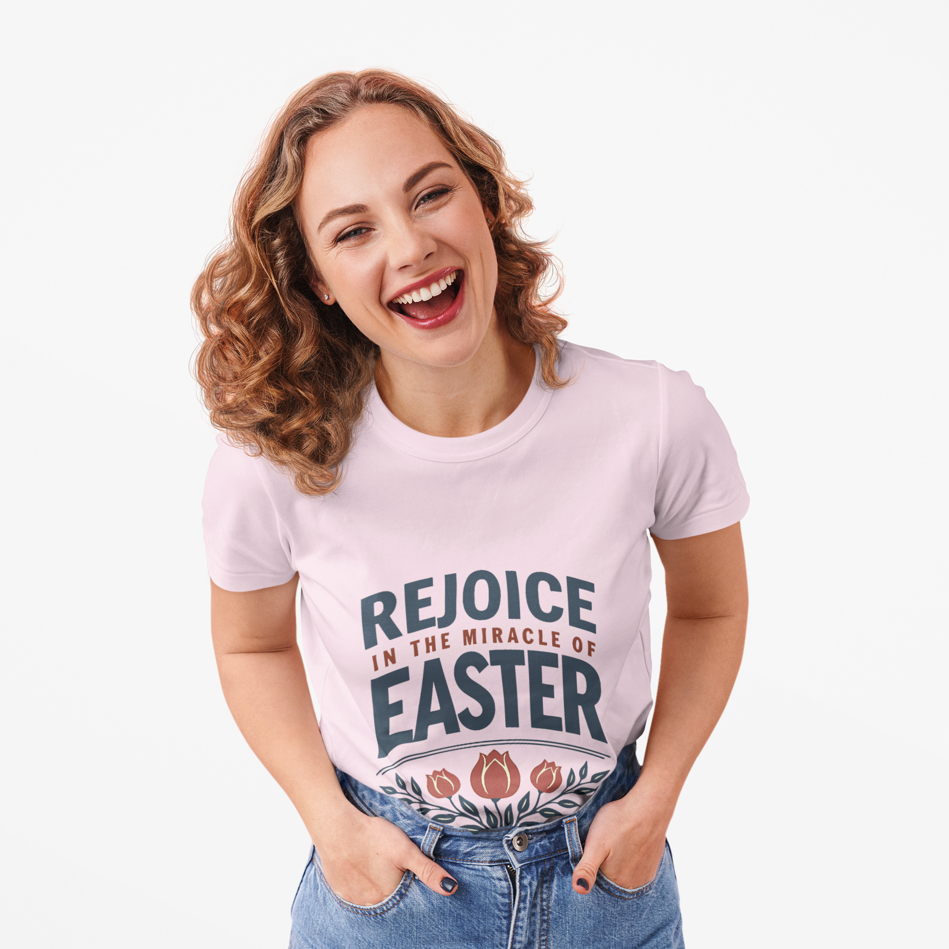 Floral Easter Miracle T-Shirt product thumbnail image Floral Easter Miracle T-Shirt product thumbnail image
