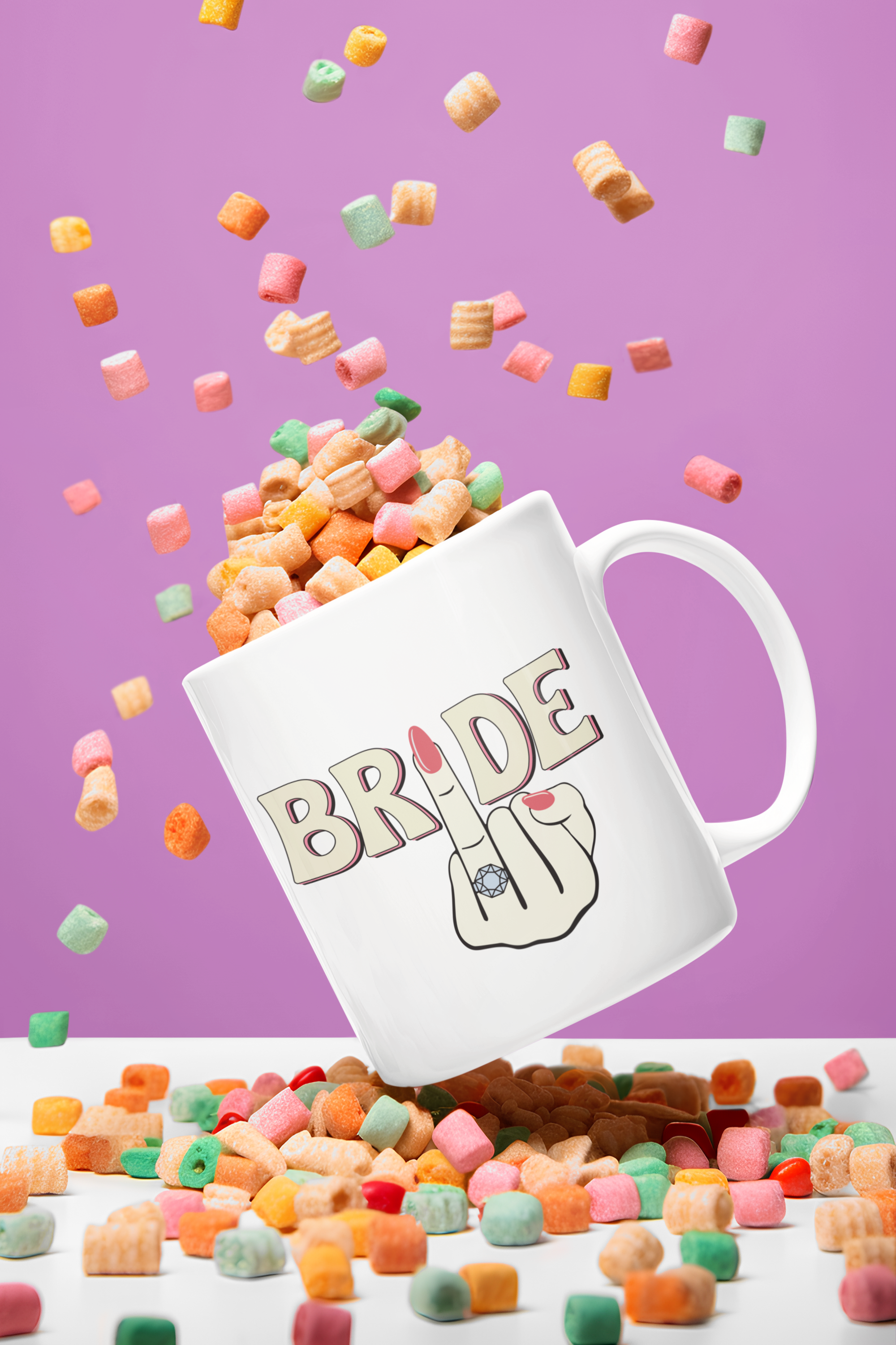Bride Ceramic Mug - Fun & Quirky Gift for Weddings & Celebrations Bride Ceramic Mug - Fun & Quirky Gift for Weddings & Celebrations
