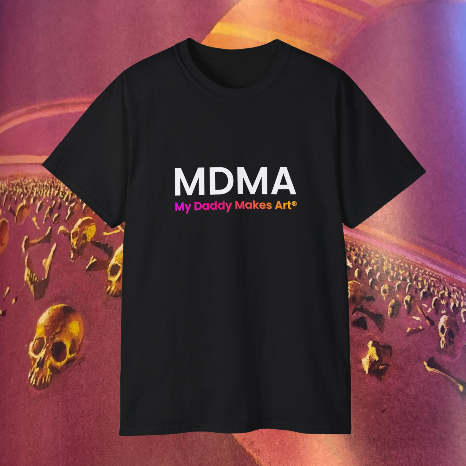 Midnight Sunrise Shirt by My Daddy Makes Art® product thumbnail image Midnight Sunrise Shirt by My Daddy Makes Art® product thumbnail image