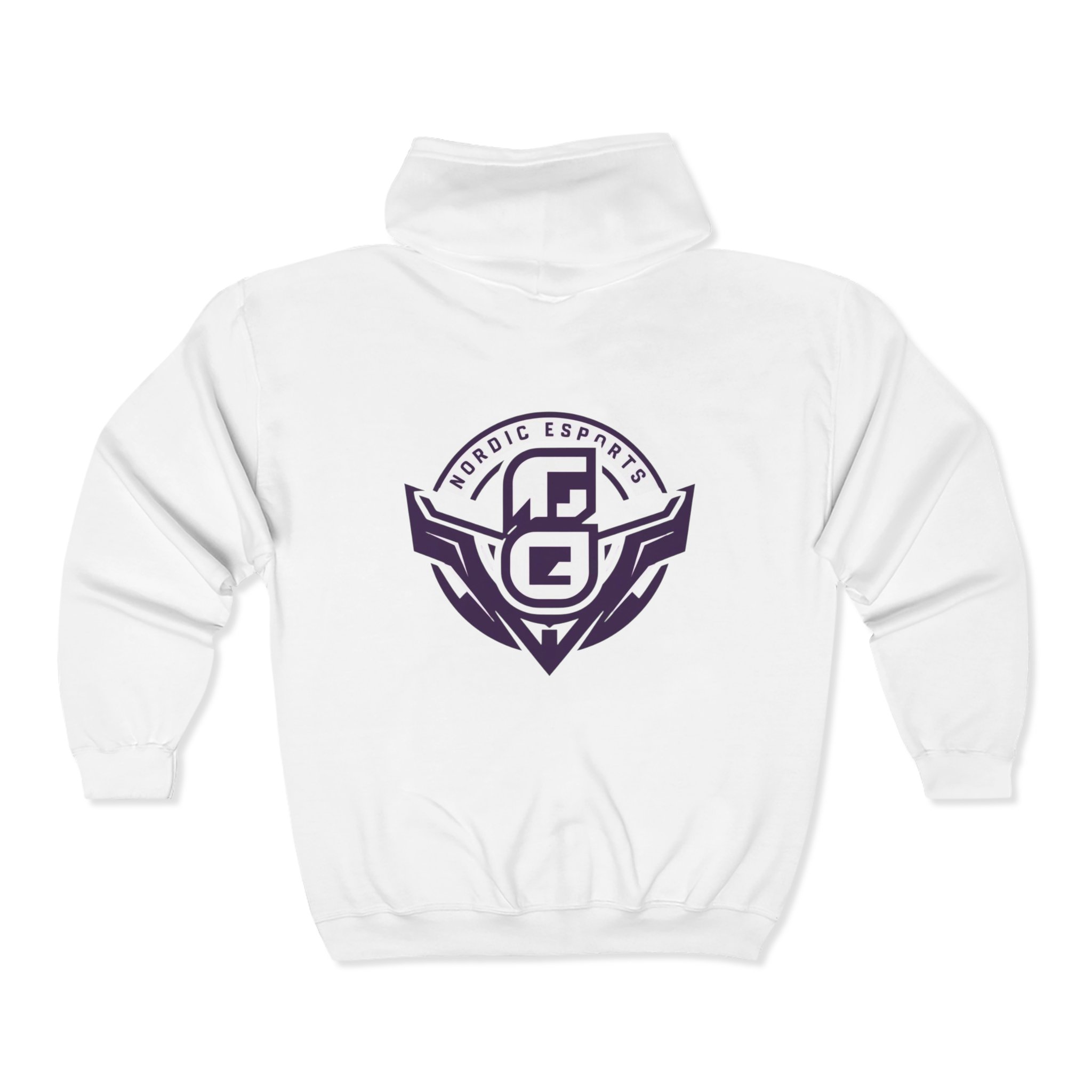 Nordic Esports Full Zip Hooded Sweatshirt - Unisex Comfortable Lifestyle Wear product thumbnail image Nordic Esports Full Zip Hooded Sweatshirt - Unisex Comfortable Lifestyle Wear product thumbnail image