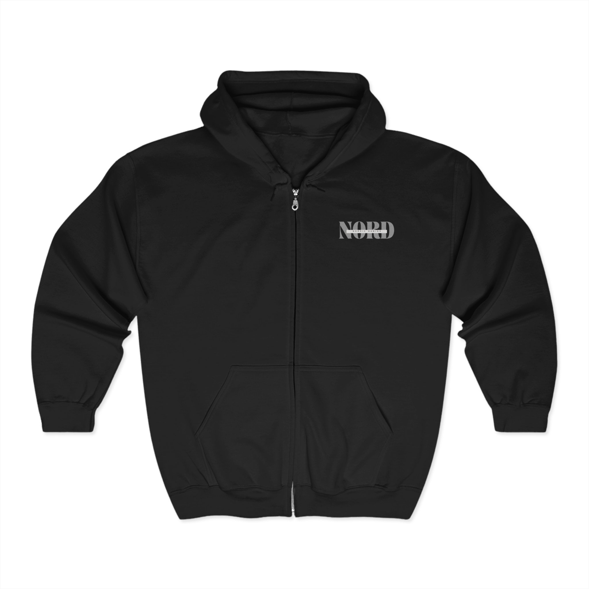 Nordic Esports Full Zip Hooded Sweatshirt - Unisex Comfortable Lifestyle Wear product thumbnail image Nordic Esports Full Zip Hooded Sweatshirt - Unisex Comfortable Lifestyle Wear product thumbnail image