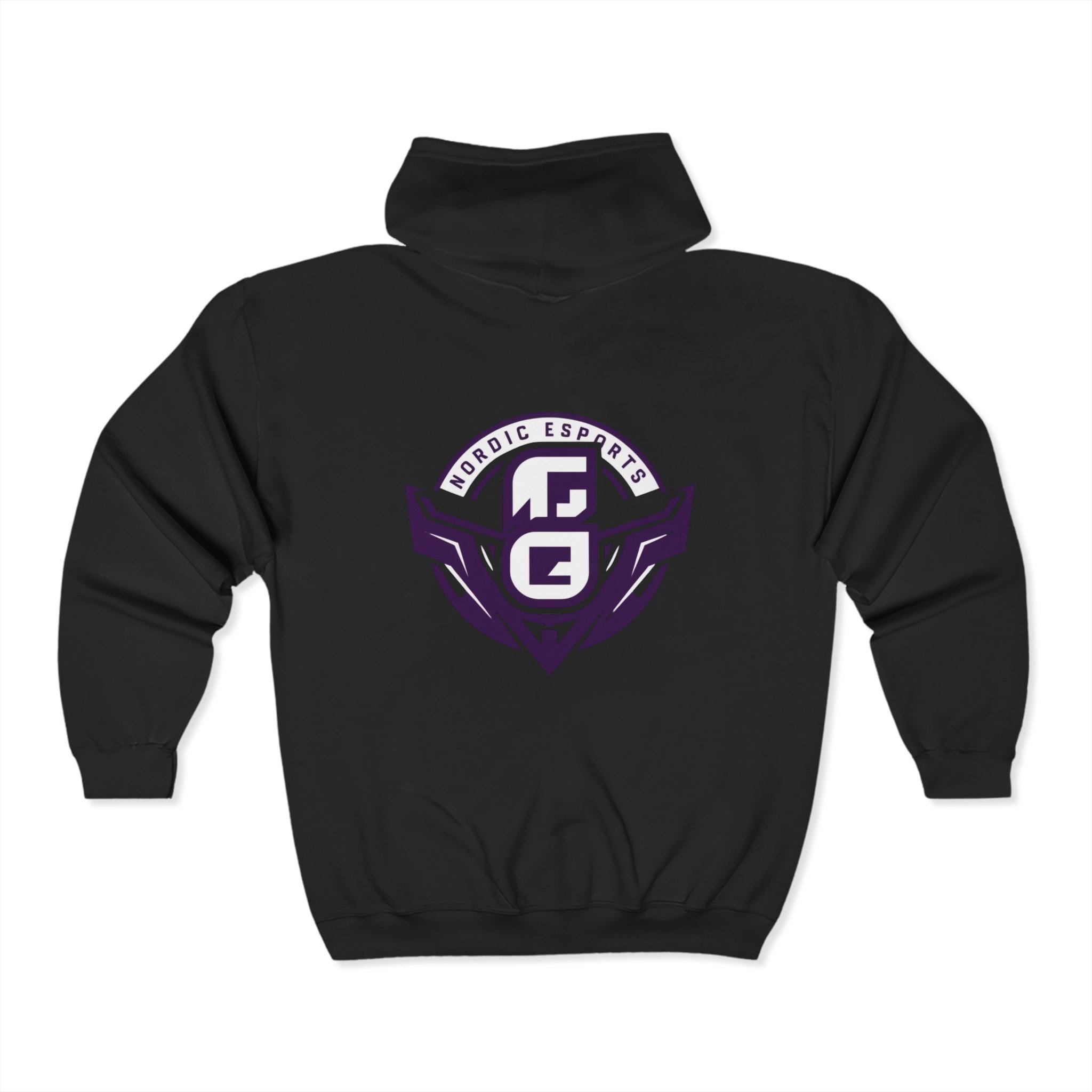 Nordic Esports Full Zip Hooded Sweatshirt - Unisex Comfortable Lifestyle Wear product thumbnail image Nordic Esports Full Zip Hooded Sweatshirt - Unisex Comfortable Lifestyle Wear product thumbnail image