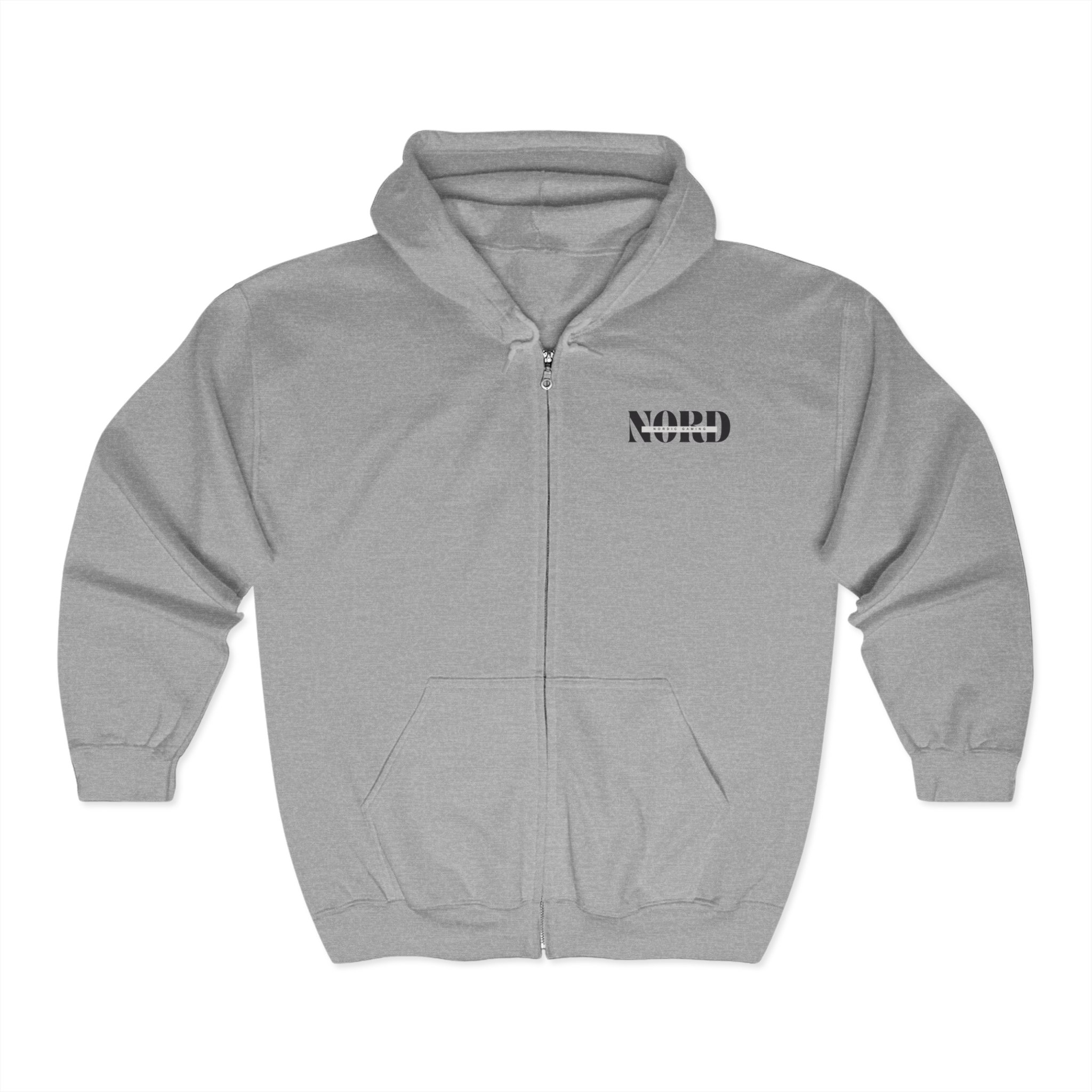 Nordic Esports Full Zip Hooded Sweatshirt - Unisex Comfortable Lifestyle Wear product thumbnail image Nordic Esports Full Zip Hooded Sweatshirt - Unisex Comfortable Lifestyle Wear product thumbnail image