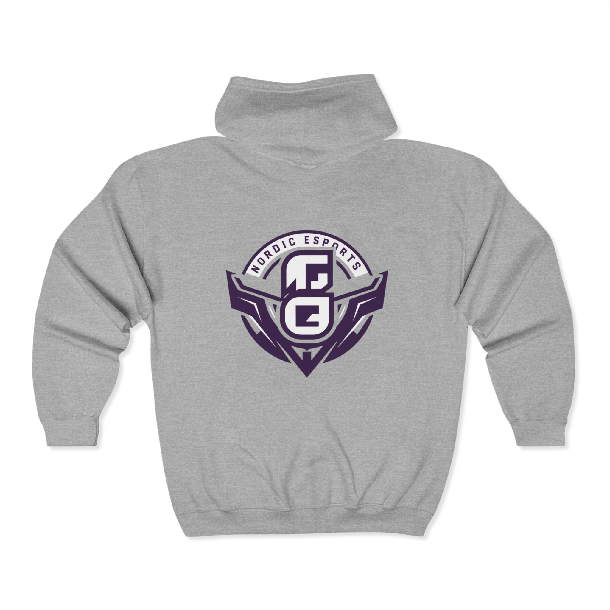 Nordic Esports Full Zip Hooded Sweatshirt - Unisex Comfortable Lifestyle Wear product thumbnail image Nordic Esports Full Zip Hooded Sweatshirt - Unisex Comfortable Lifestyle Wear product thumbnail image