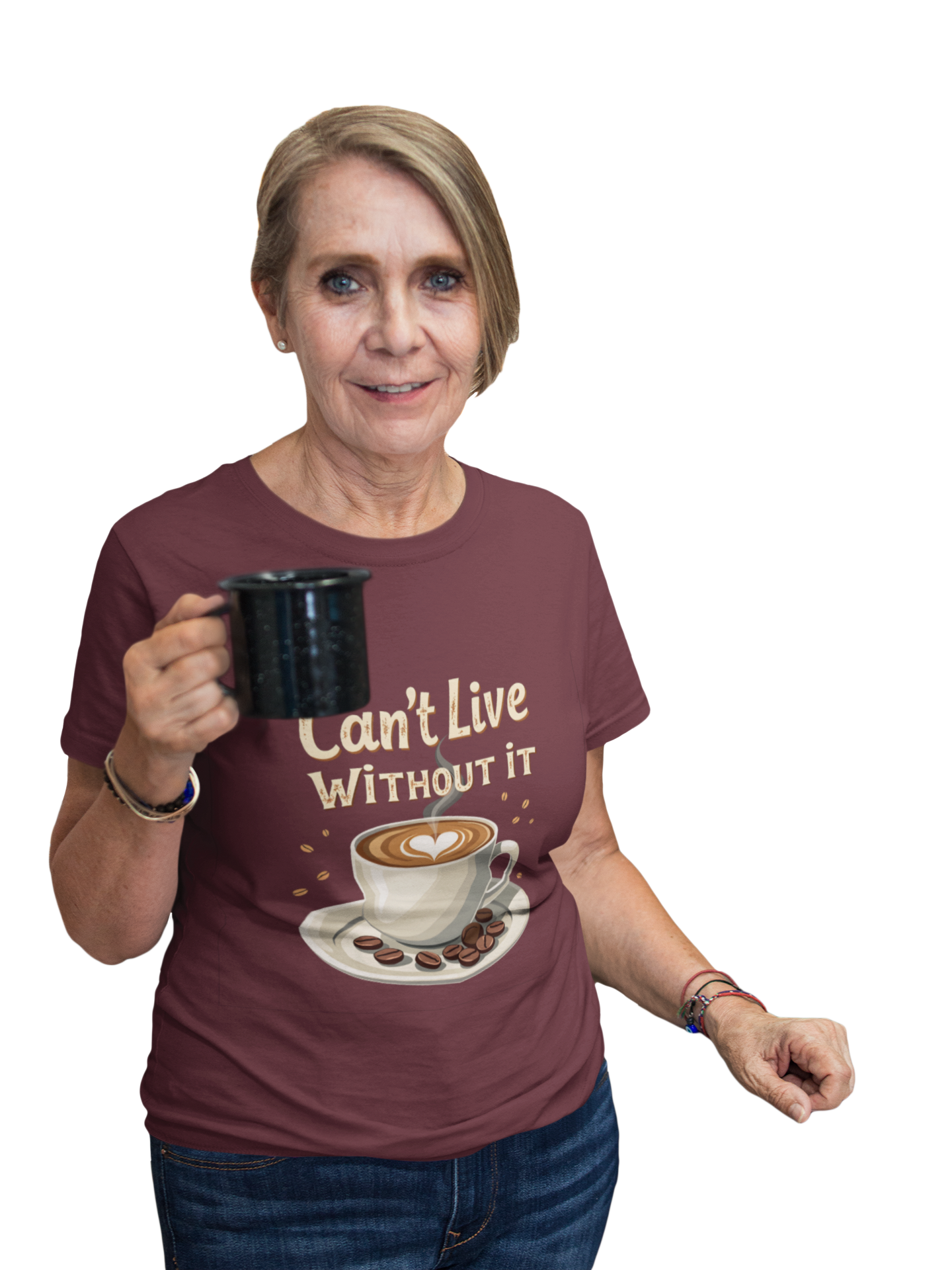 Can't Live Without It Coffee Lover T-Shirt product thumbnail image Can't Live Without It Coffee Lover T-Shirt product thumbnail image