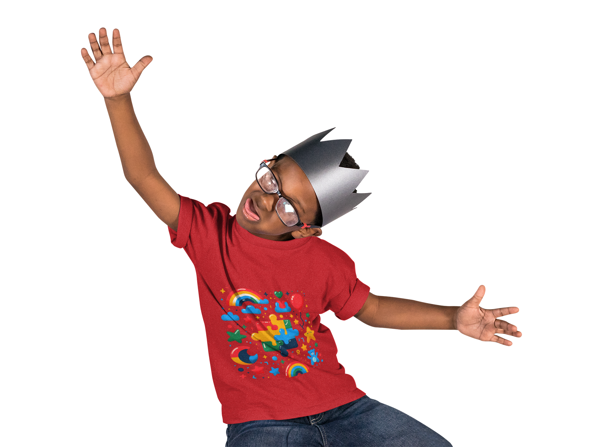 Colorful Puzzle Play Kids Tee - Fun & Creative Children's T-Shirt product thumbnail image Colorful Puzzle Play Kids Tee - Fun & Creative Children's T-Shirt product thumbnail image