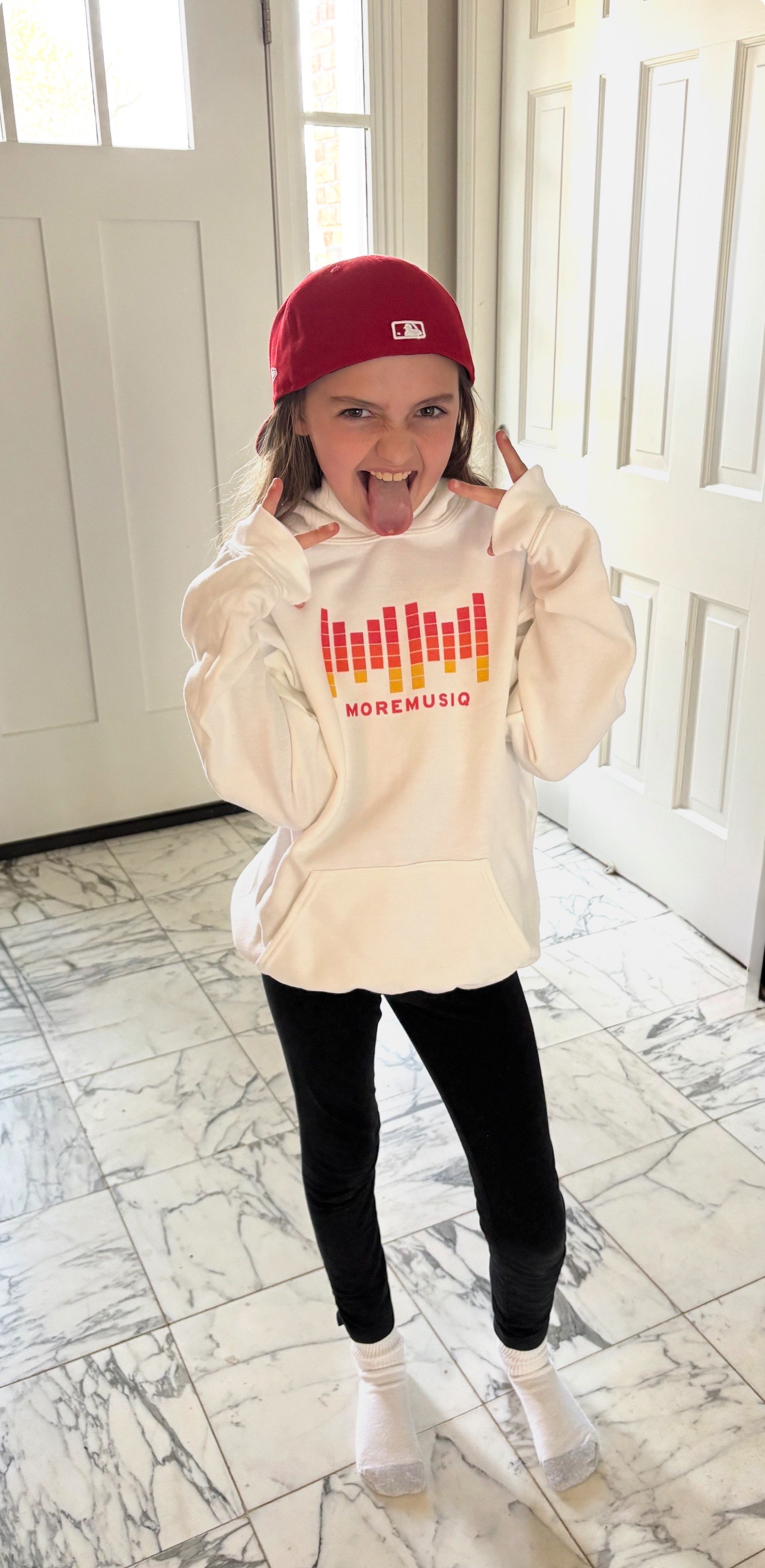 MoreMusIQ Youth Music Vibes Hoodie product thumbnail image MoreMusIQ Youth Music Vibes Hoodie product thumbnail image