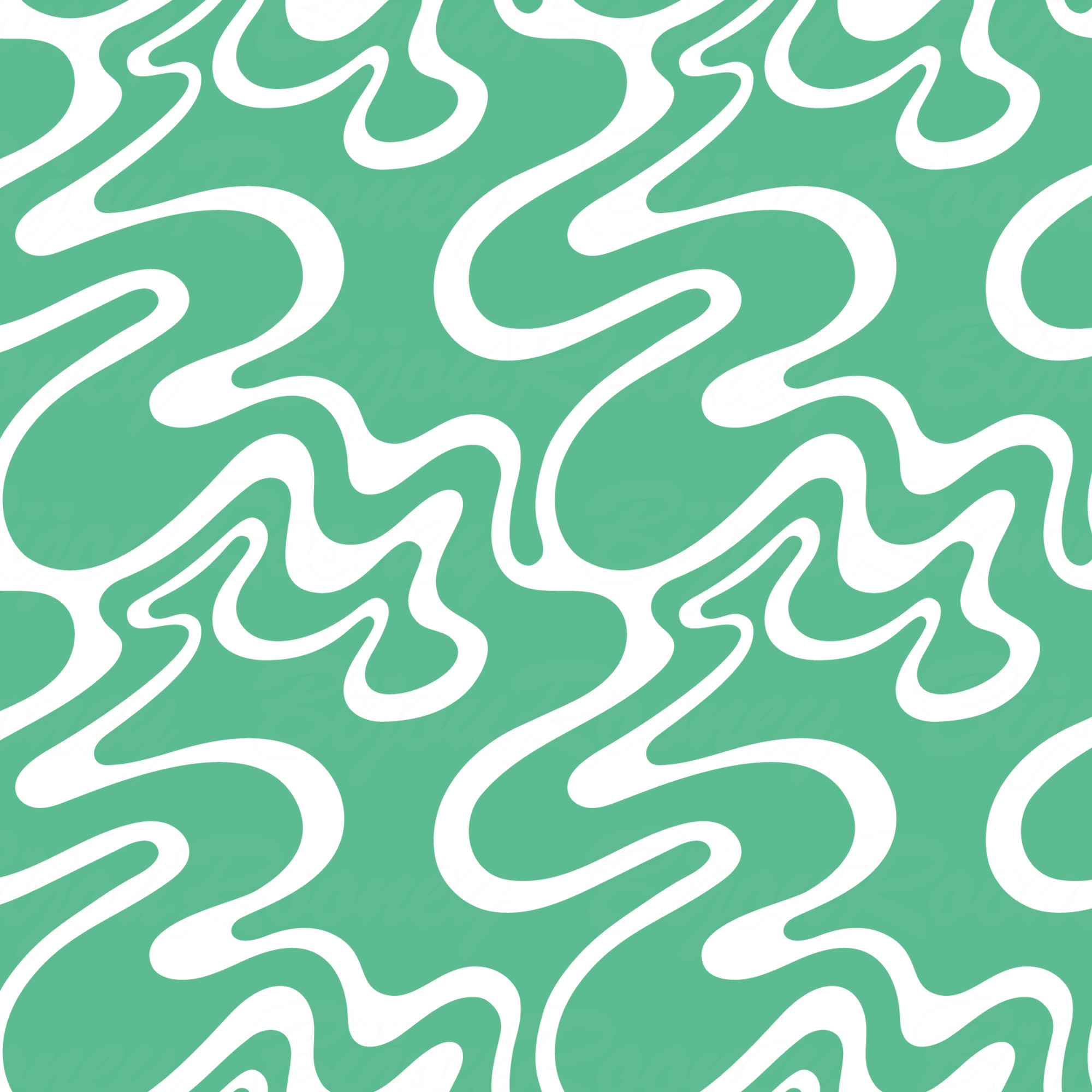 Psychedelic Swirl Gift Wrap in Peacock product thumbnail image Psychedelic Swirl Gift Wrap in Peacock product thumbnail image