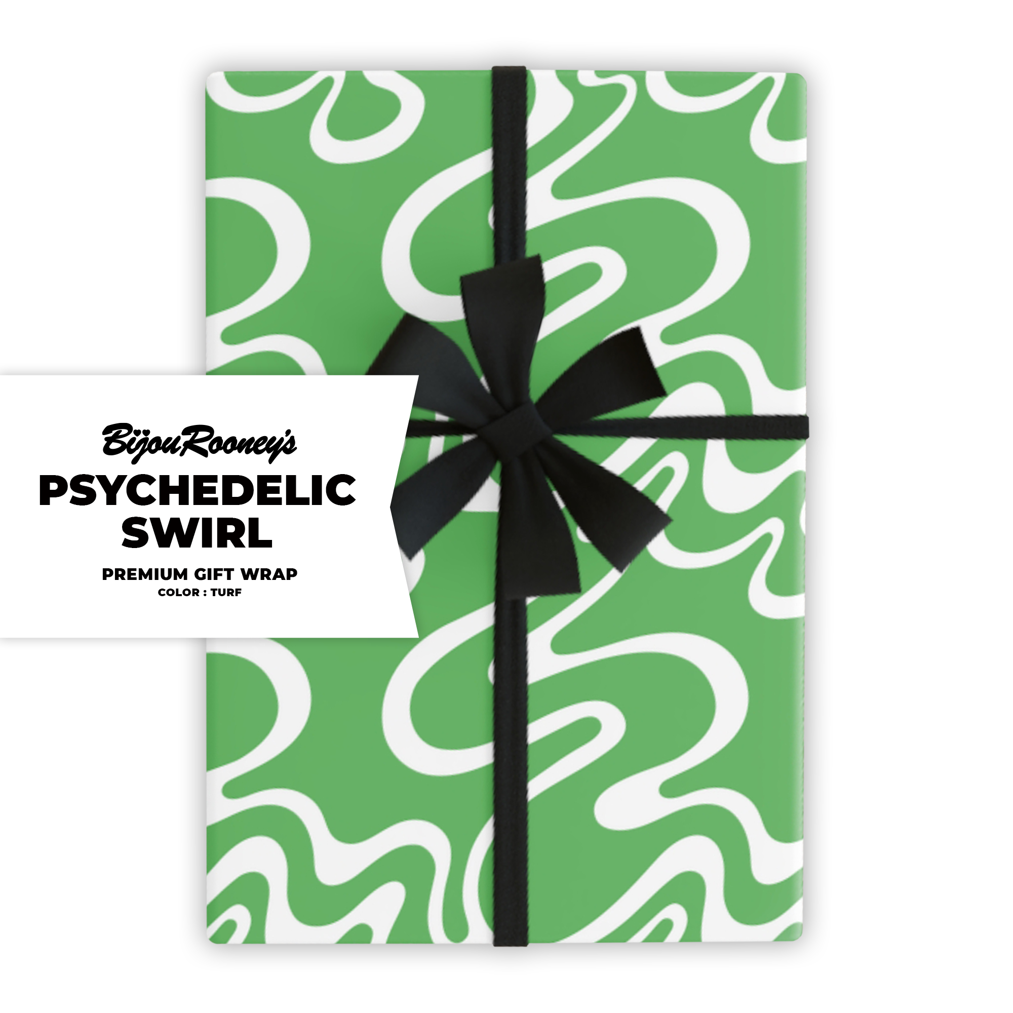 Psychedelic Swirl Gift Warp in Turf