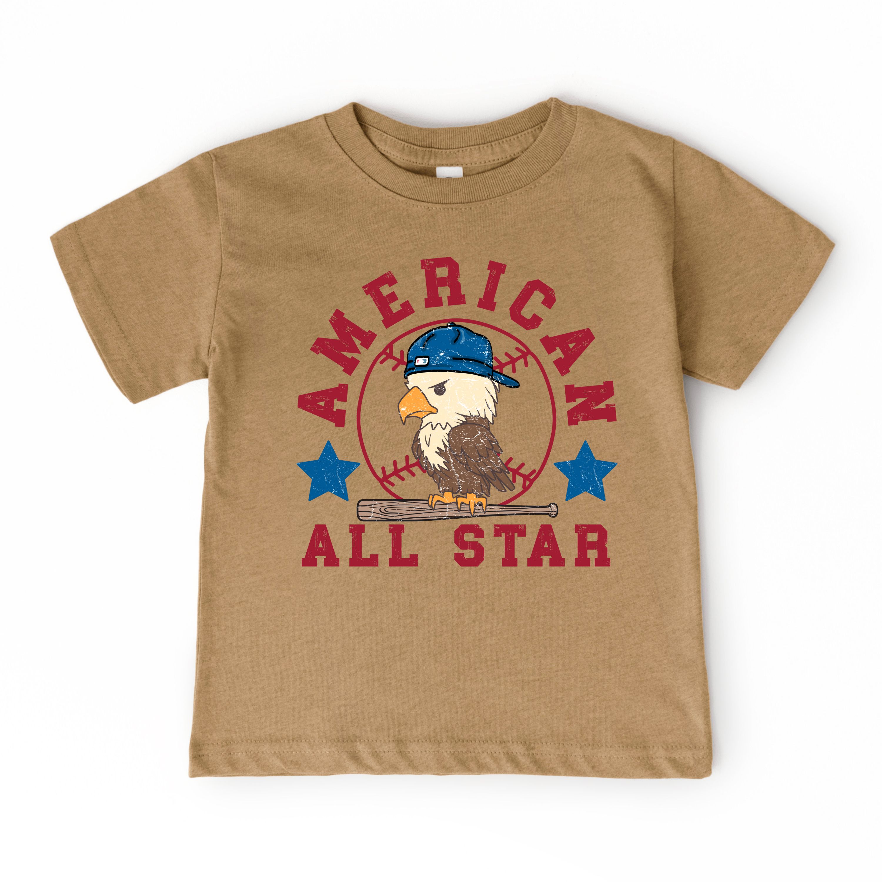 Toddler's American All Star Tee - Fun, Stylish Jersey Shirt for Young Sports Fans product thumbnail image Toddler's American All Star Tee - Fun, Stylish Jersey Shirt for Young Sports Fans product thumbnail image