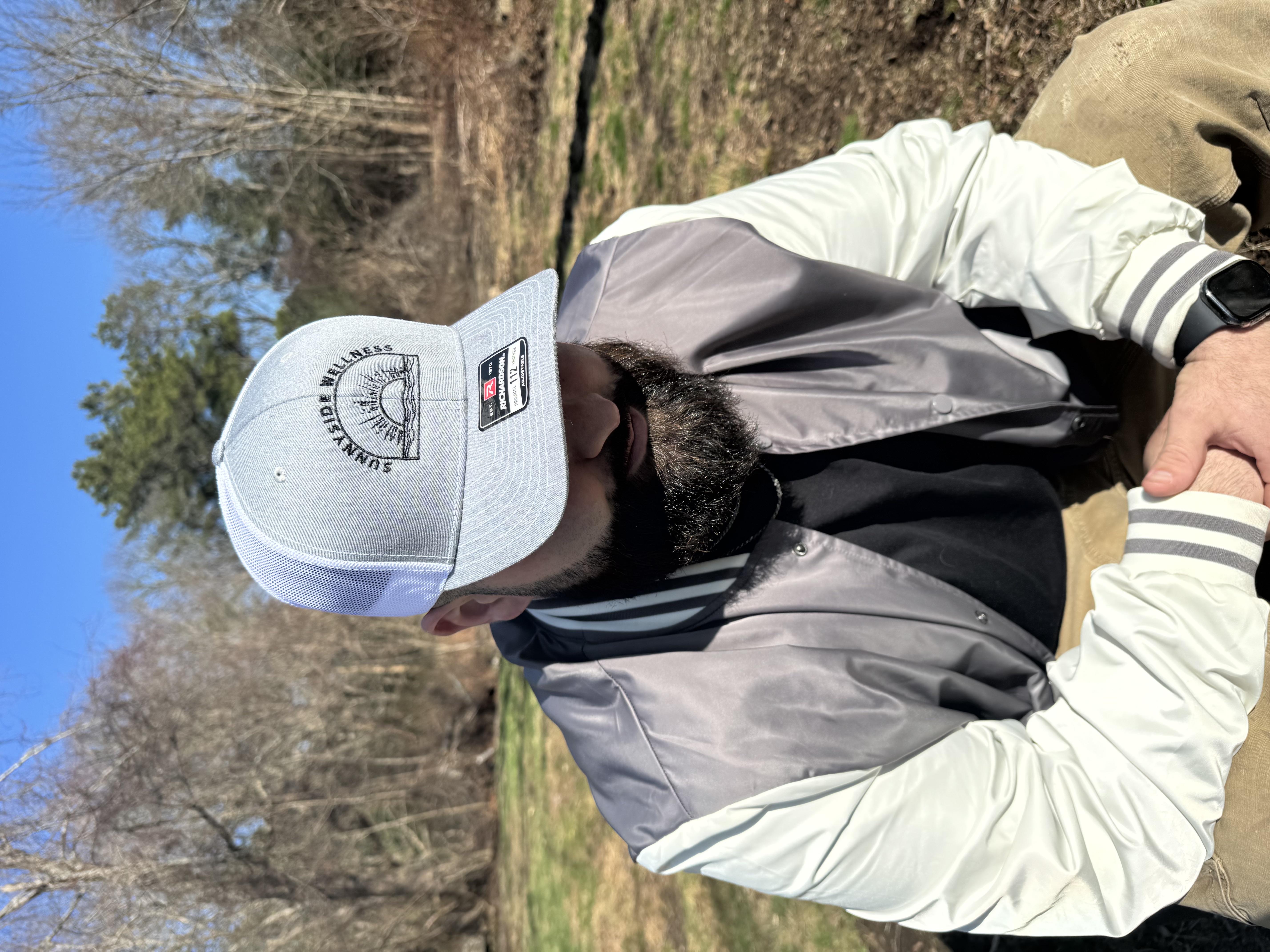 Sunnyside Wellness: Embroidered Trucker Hat product thumbnail image Sunnyside Wellness: Embroidered Trucker Hat product thumbnail image