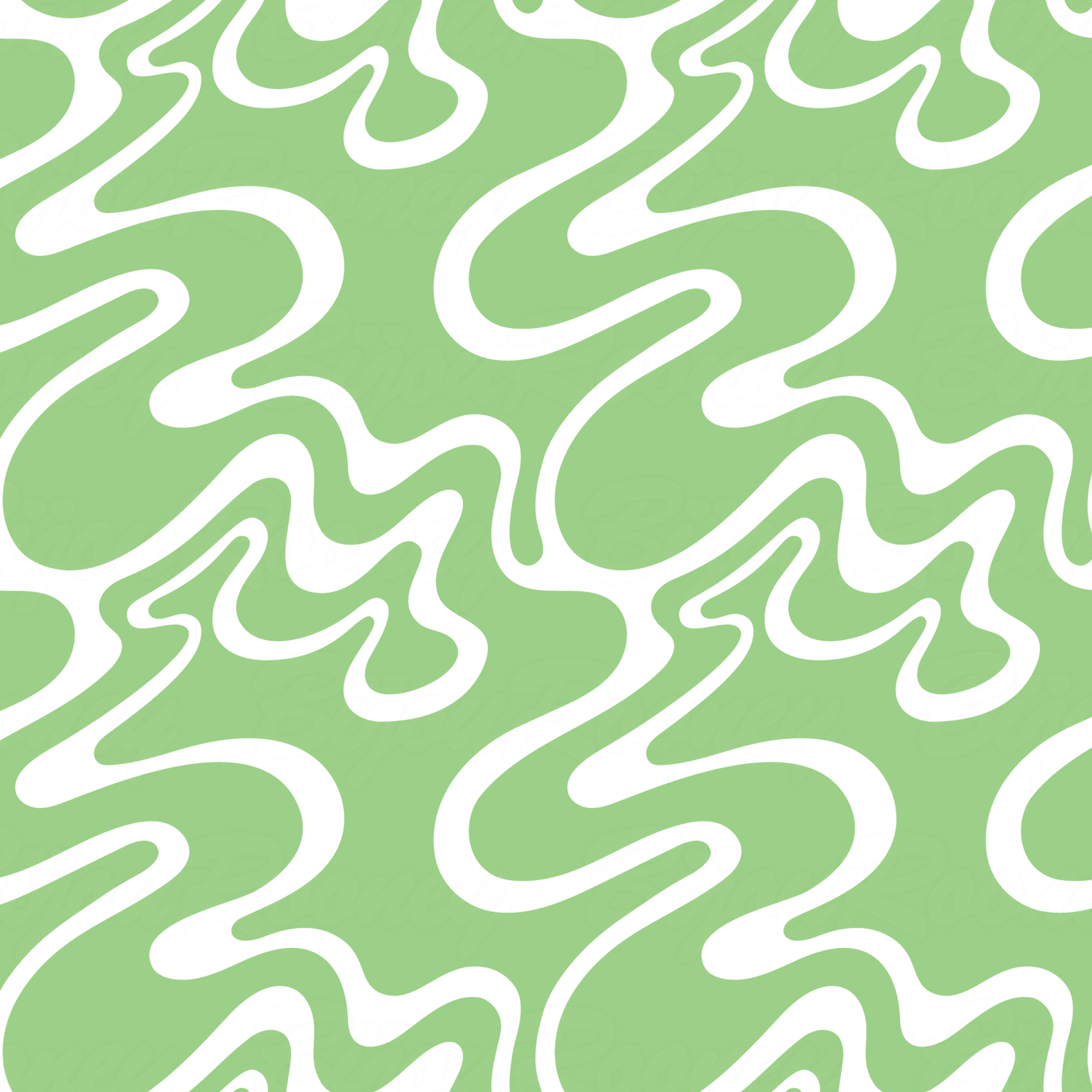 Psychedelic Swirl Gift Wrap in Jadeite product thumbnail image Psychedelic Swirl Gift Wrap in Jadeite product thumbnail image