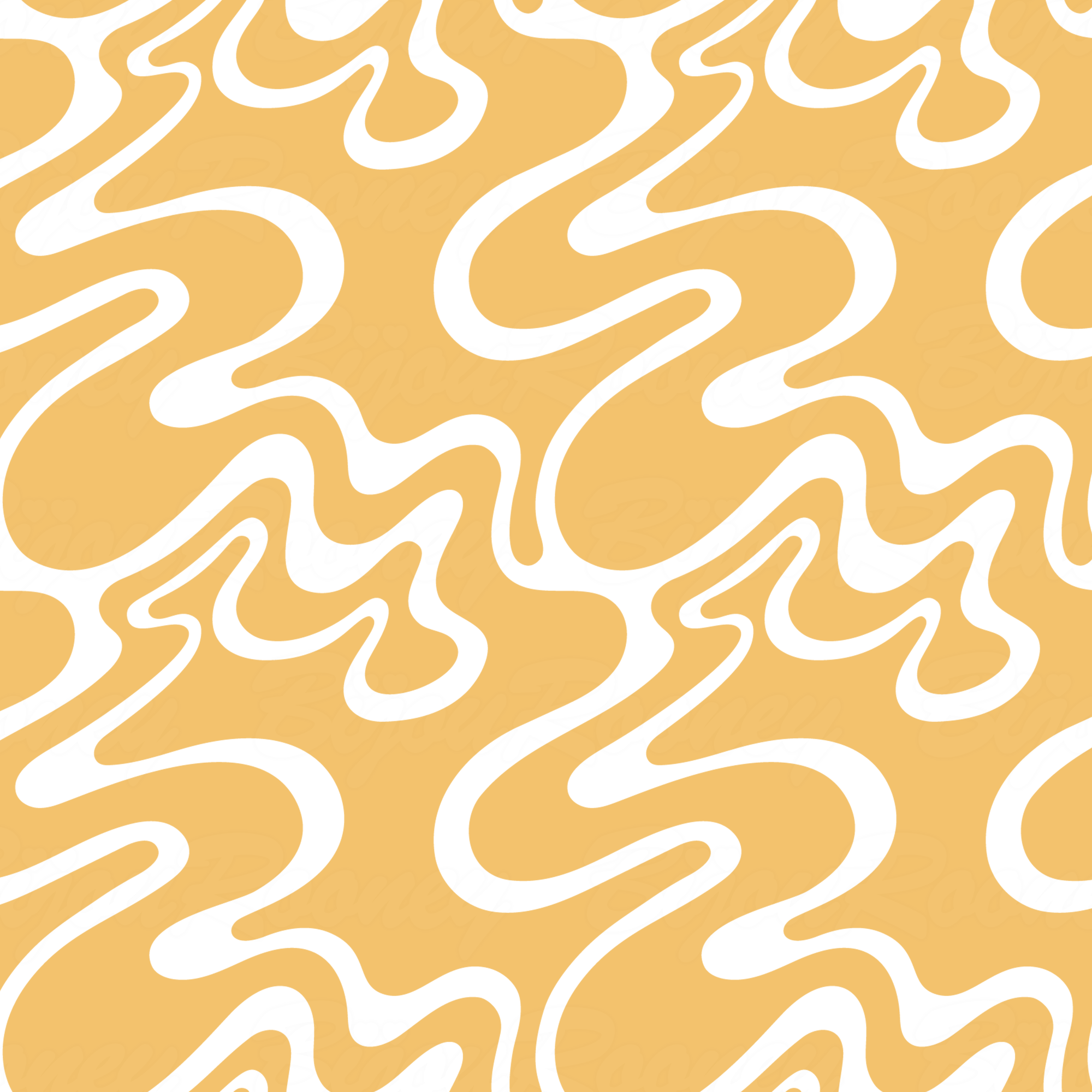 Psychedelic Swirl Gift Wrap in Cantaloupe product thumbnail image Psychedelic Swirl Gift Wrap in Cantaloupe product thumbnail image