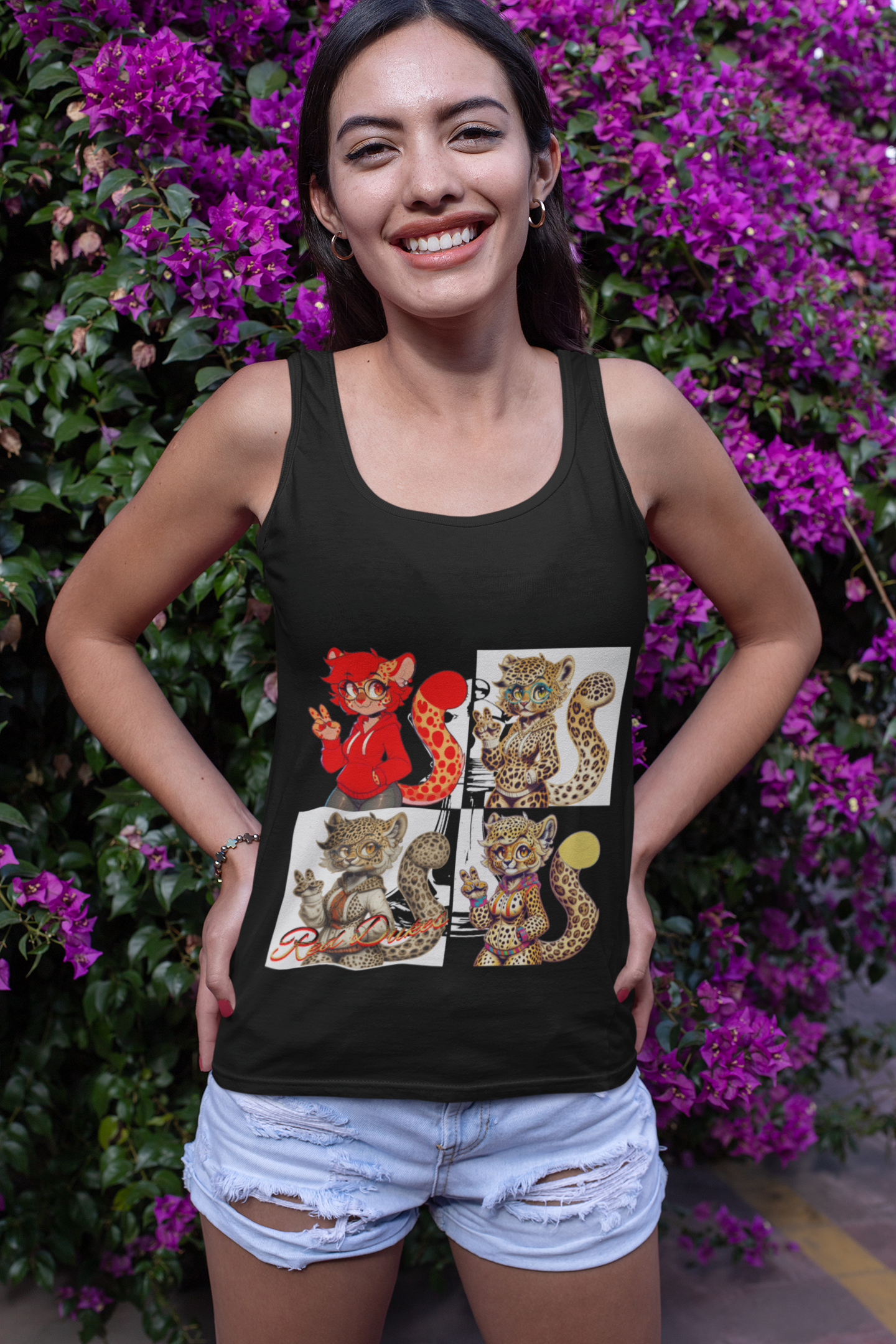Red Dukes Tank Top - Chess Board Tee product thumbnail image Red Dukes Tank Top - Chess Board Tee product thumbnail image