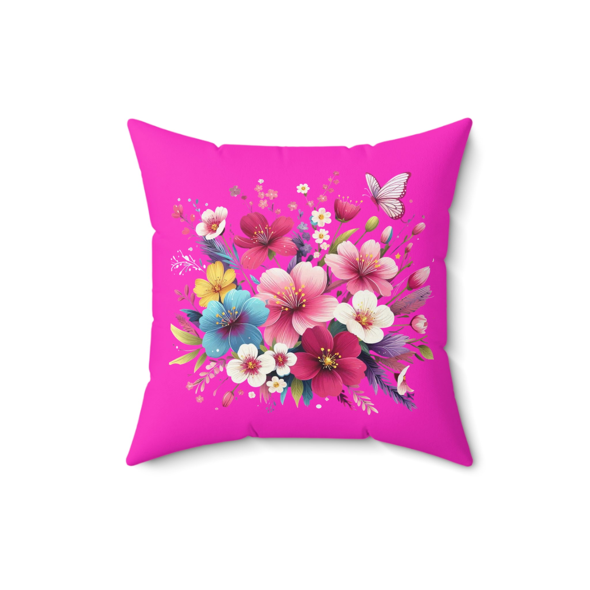Floral Butterfly Pillow product thumbnail image