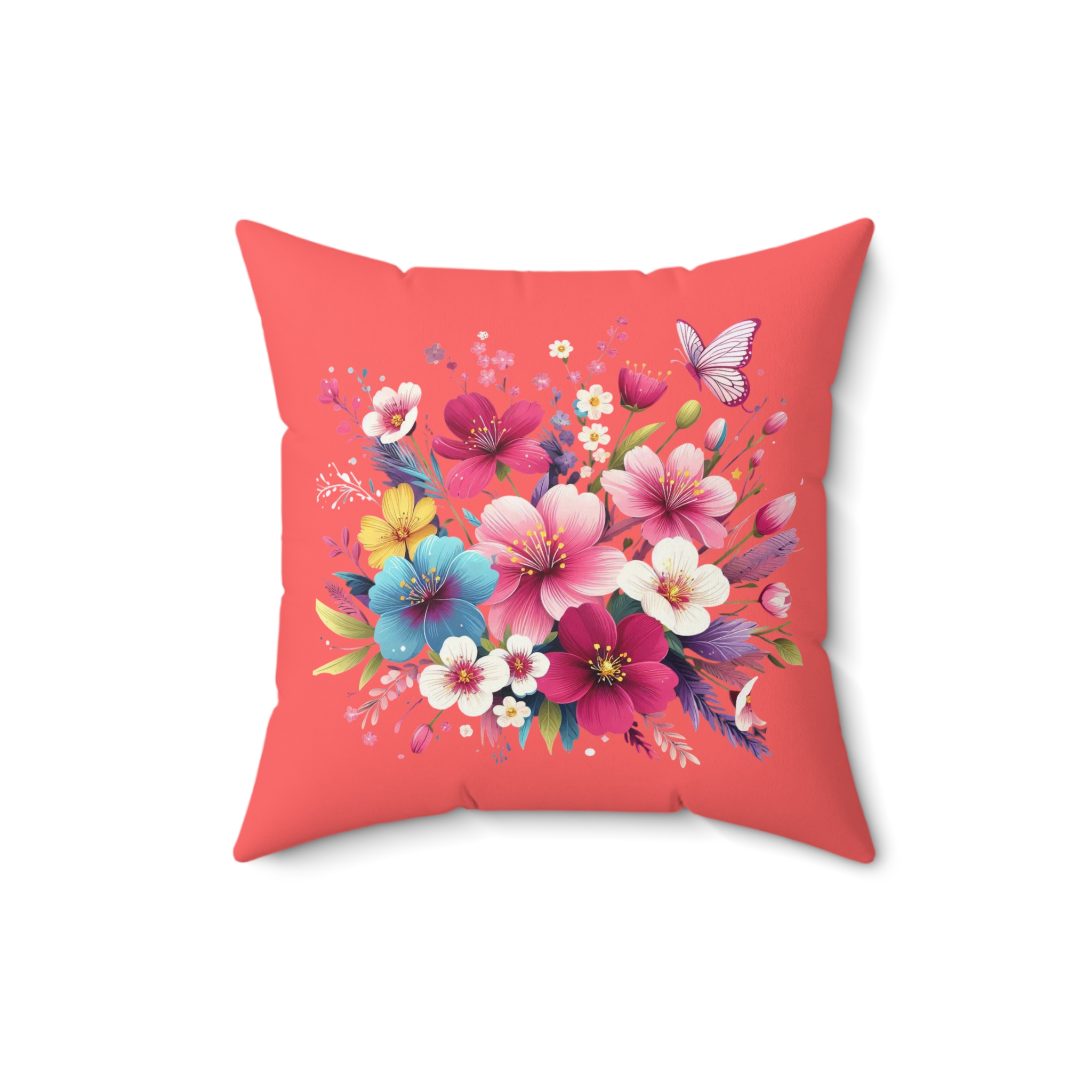 Floral Butterfly Pillow product thumbnail image