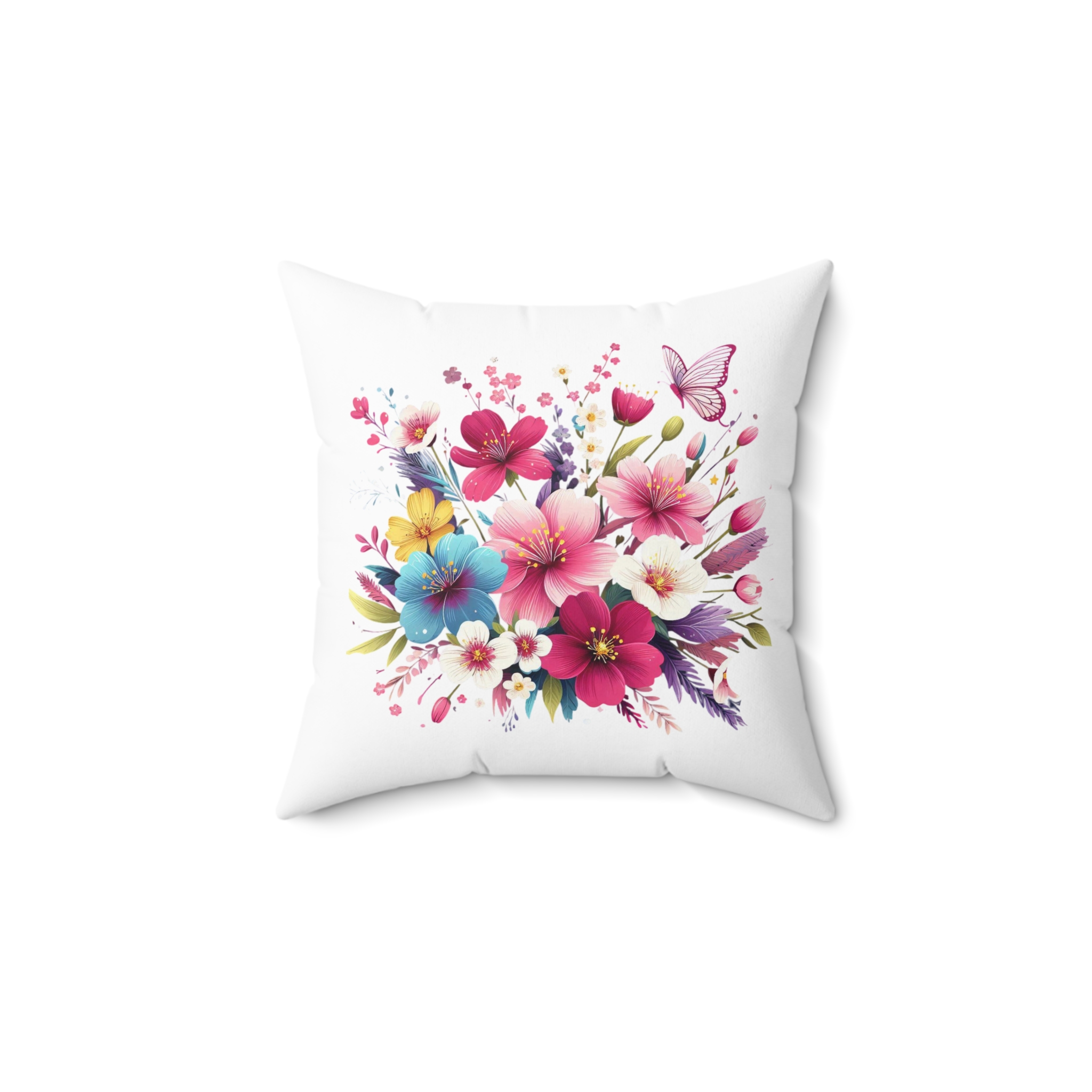 Floral Butterfly Pillow product thumbnail image Floral Butterfly Pillow product thumbnail image