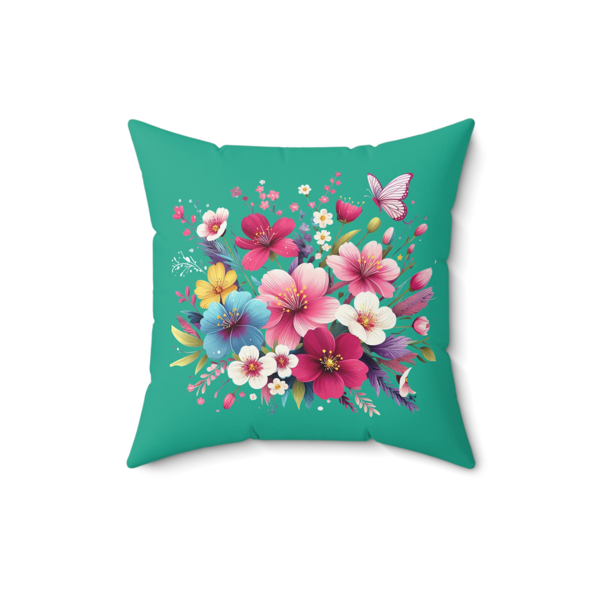 Floral Butterfly Pillow product thumbnail image Floral Butterfly Pillow product thumbnail image