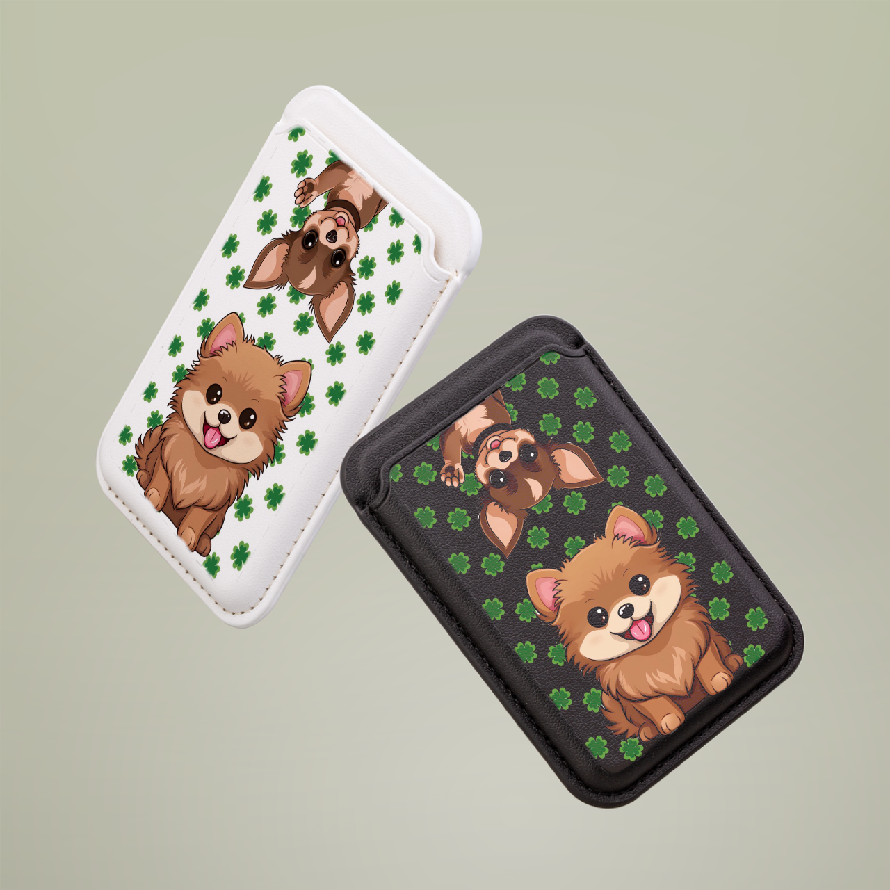 Lucky Paws Vegan Wallet | St. Paw-tricks Day Vibes All Year Long!