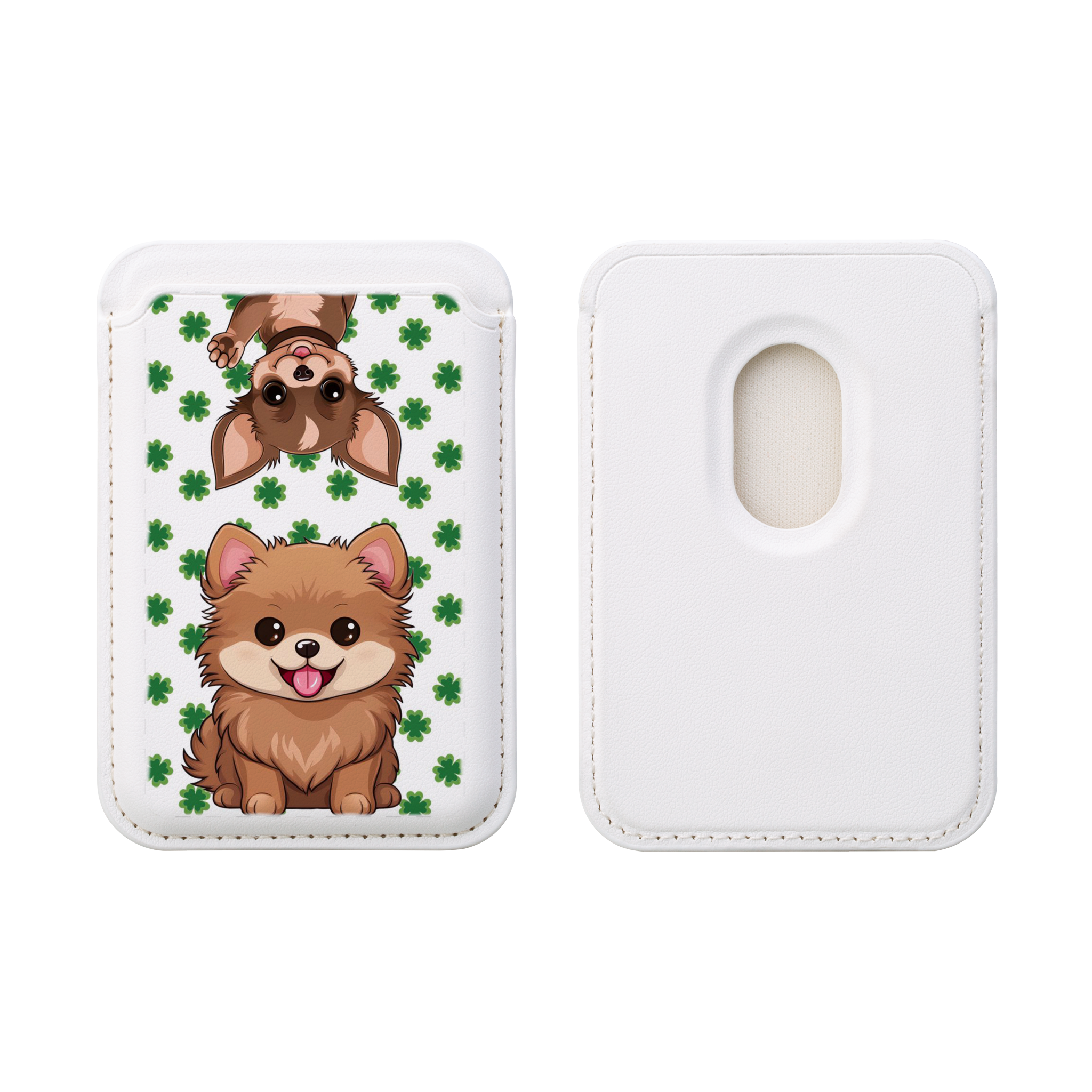 Lucky Paws Vegan Wallet | St. Paw-tricks Day Vibes All Year Long! product thumbnail image Lucky Paws Vegan Wallet | St. Paw-tricks Day Vibes All Year Long! product thumbnail image