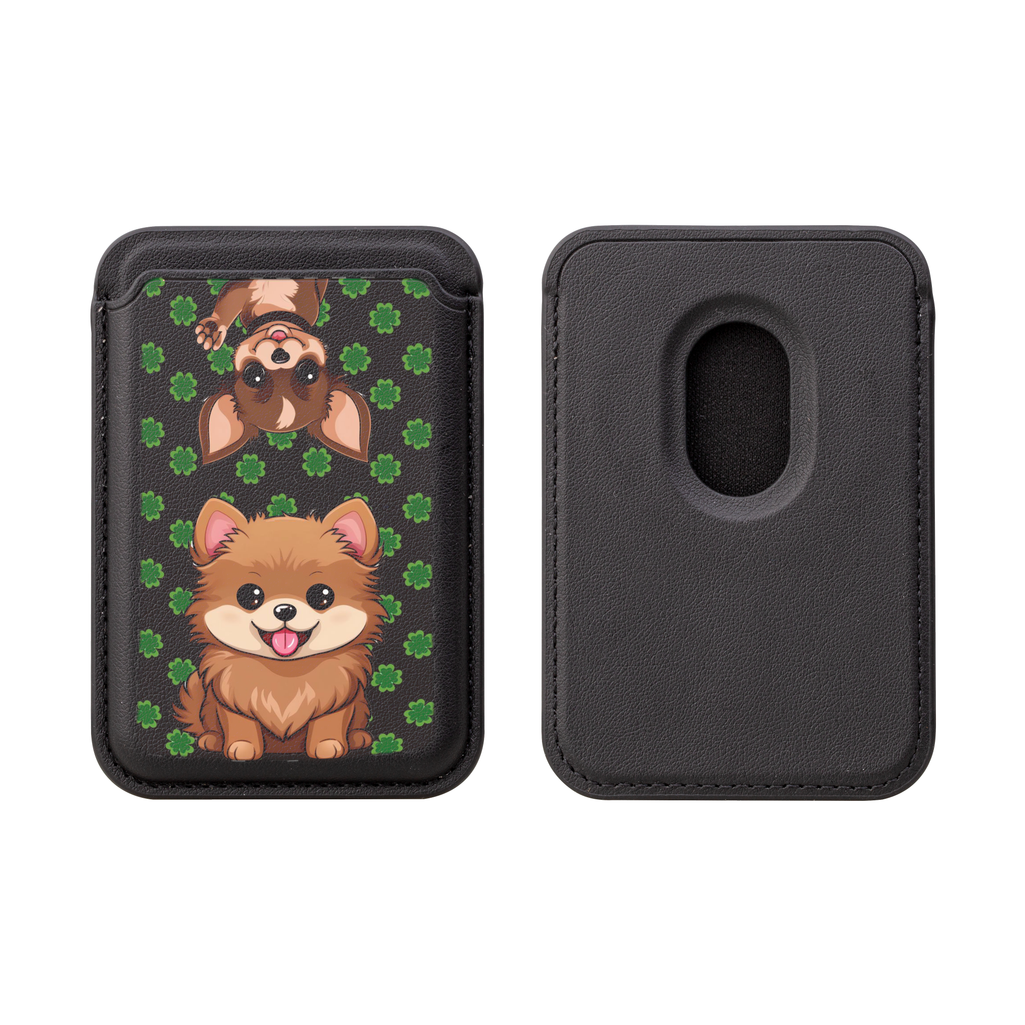 Lucky Paws Vegan Wallet | St. Paw-tricks Day Vibes All Year Long! product thumbnail image Lucky Paws Vegan Wallet | St. Paw-tricks Day Vibes All Year Long! product thumbnail image