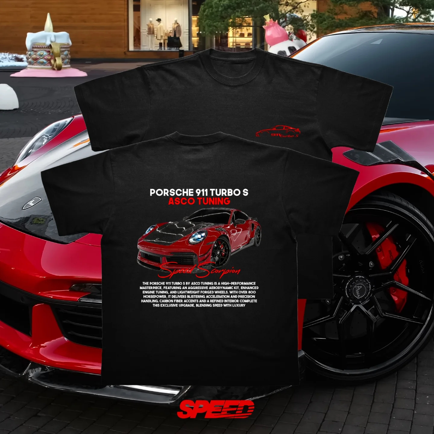 Tee - Porsche 911 Turbo S ASCO Design