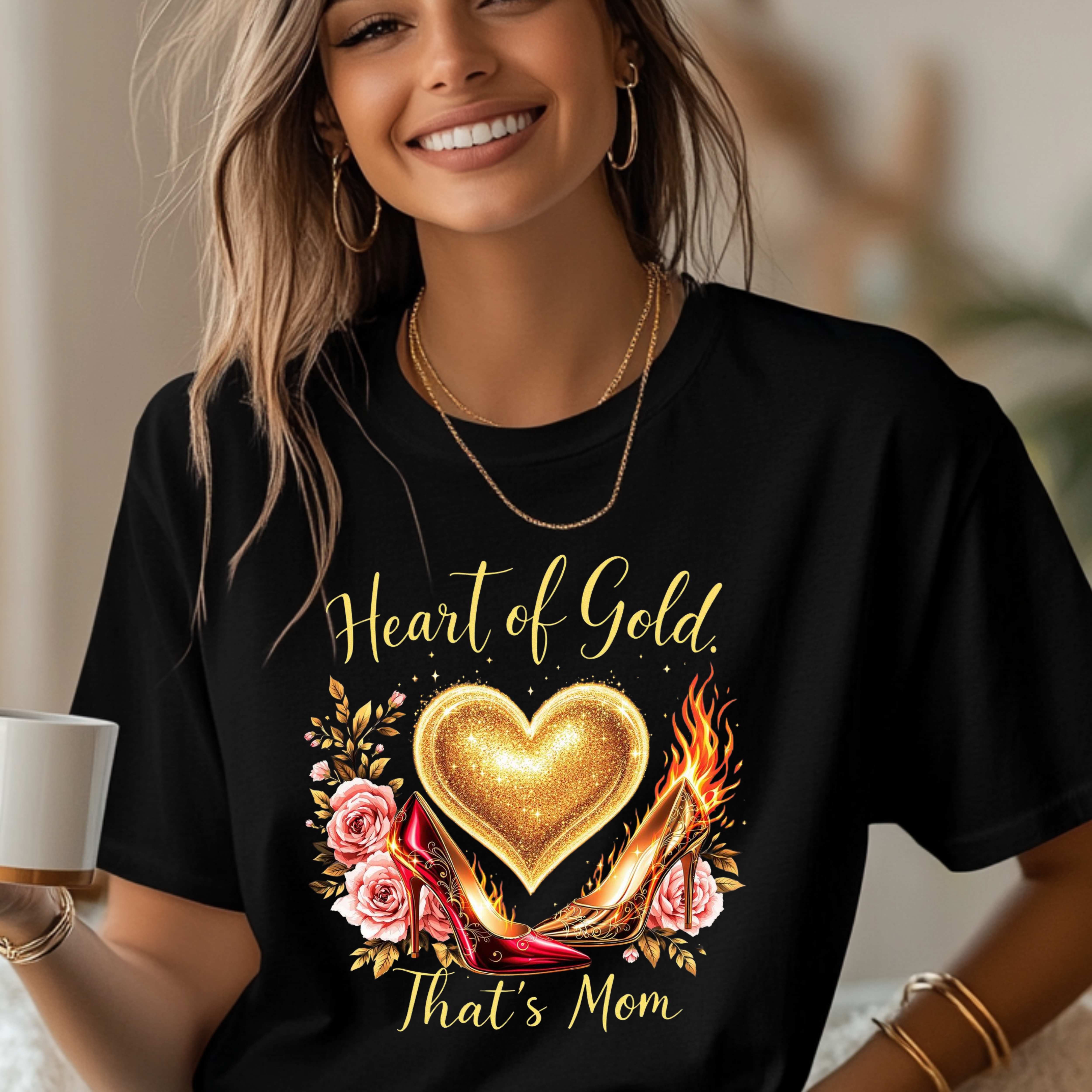  Heart of Gold – That’s Mom | Mother’s Day T-Shirt