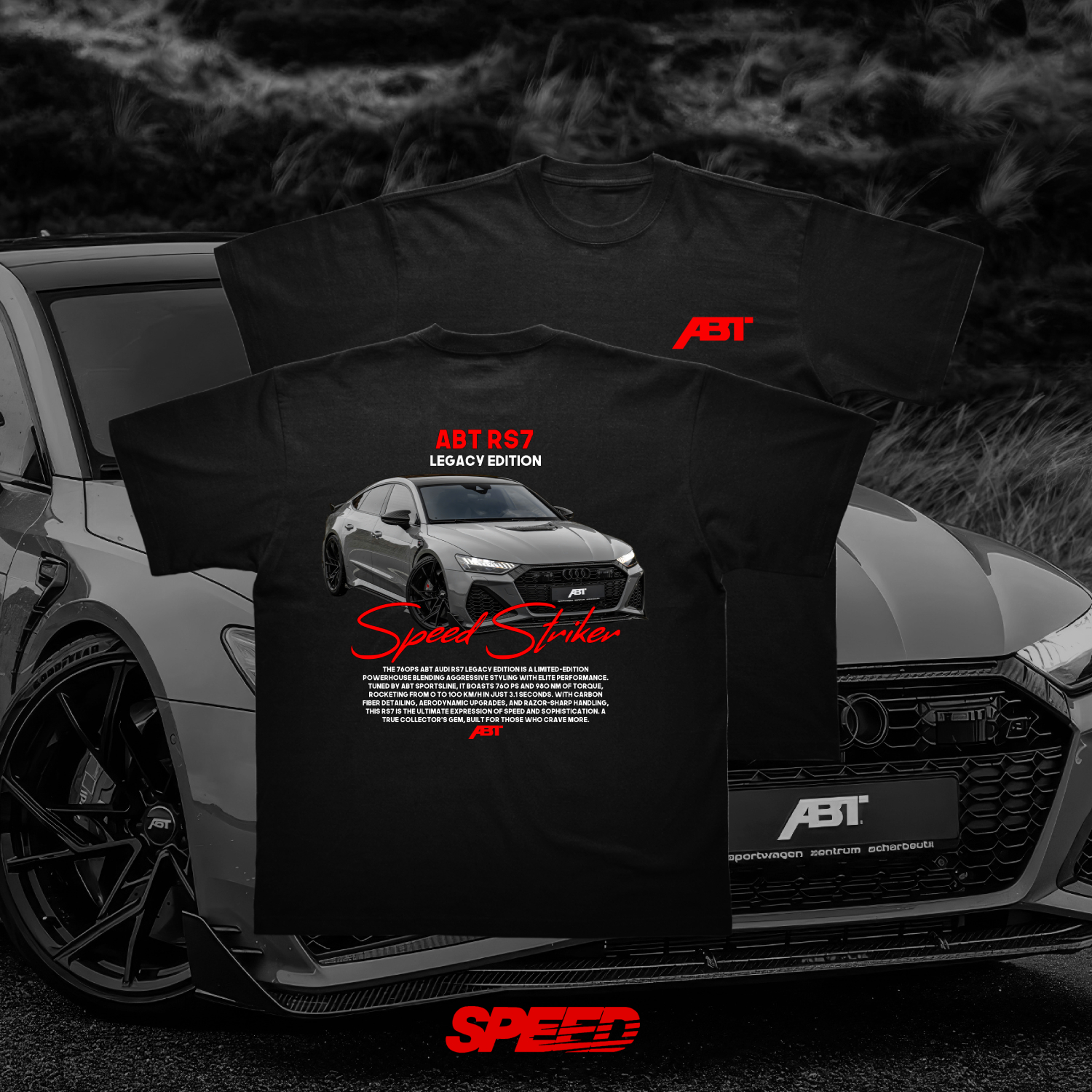 ABT RS7 Tee - Unisex Heavy Cotton ABT RS7 Tee - Unisex Heavy Cotton