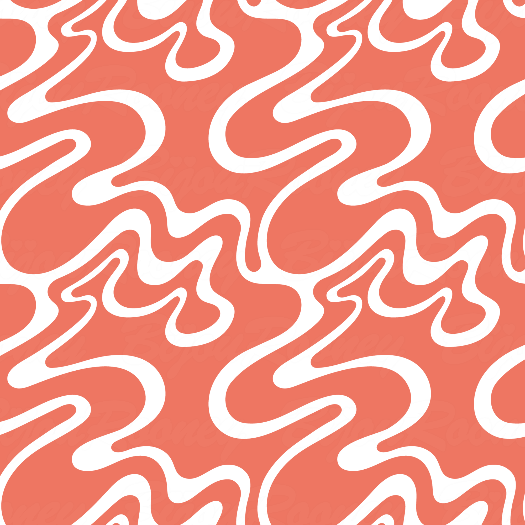 Psychedelic Swirl Gift Wrap in Grapefruit product thumbnail image Psychedelic Swirl Gift Wrap in Grapefruit product thumbnail image