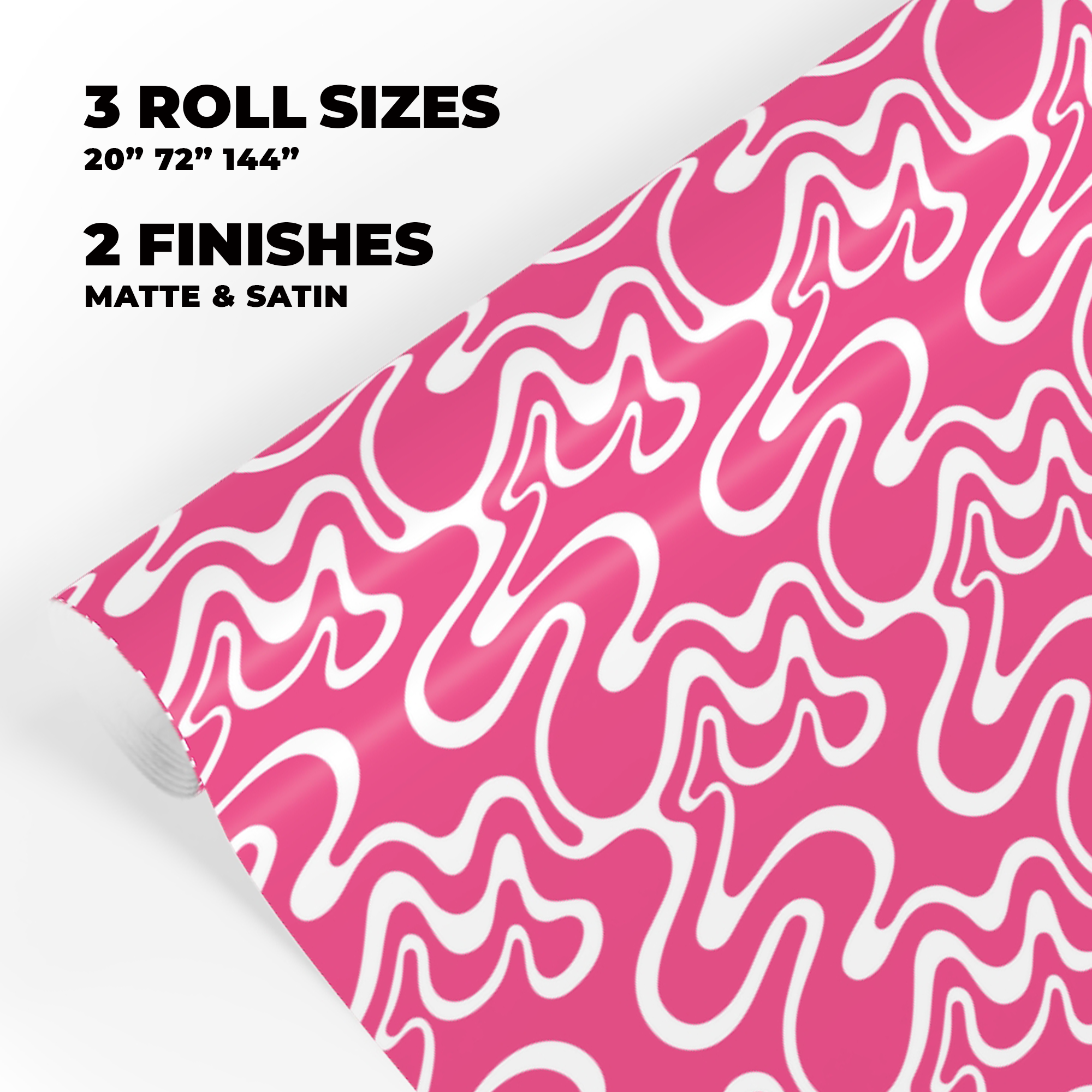 Psychedelic Swirl Gift Wrap in Watermelon product thumbnail image Psychedelic Swirl Gift Wrap in Watermelon product thumbnail image