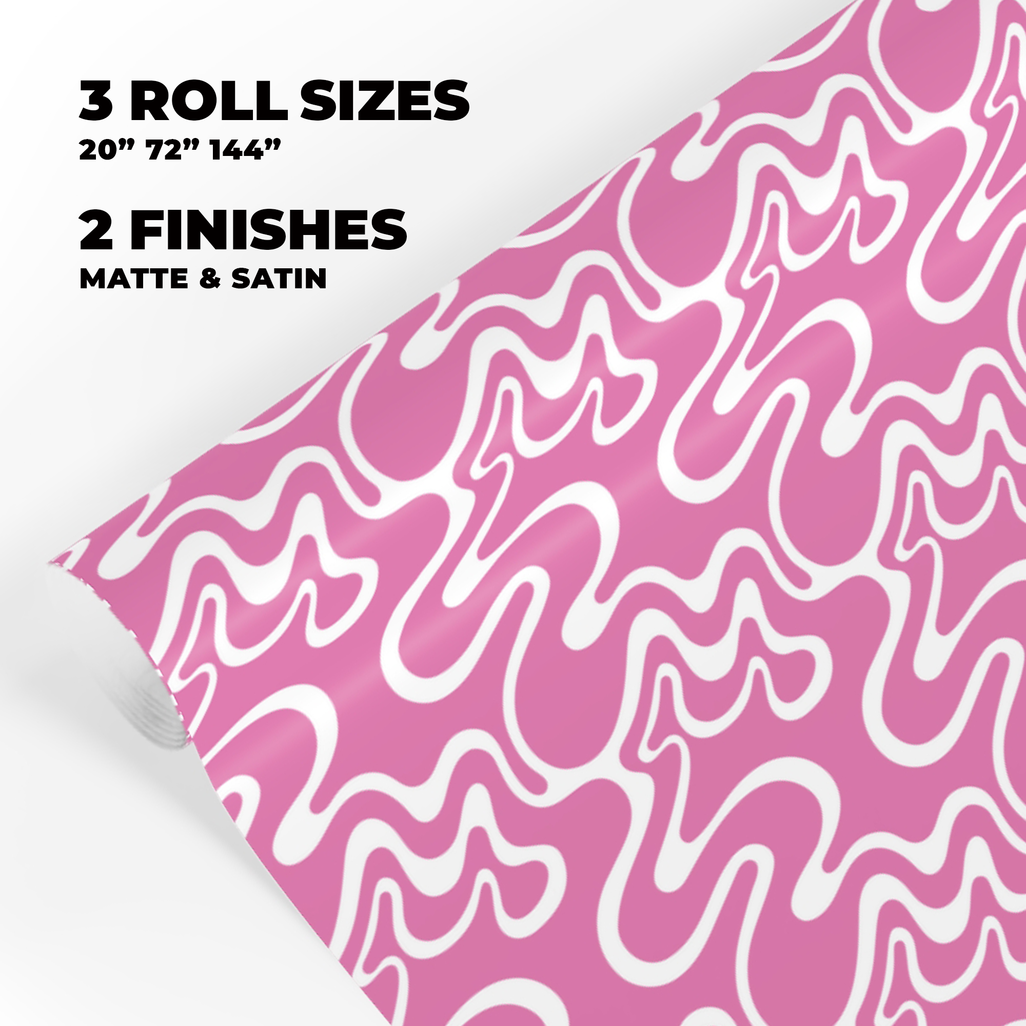 Psychedelic Swirl Gift Wrap in Rose product thumbnail image Psychedelic Swirl Gift Wrap in Rose product thumbnail image