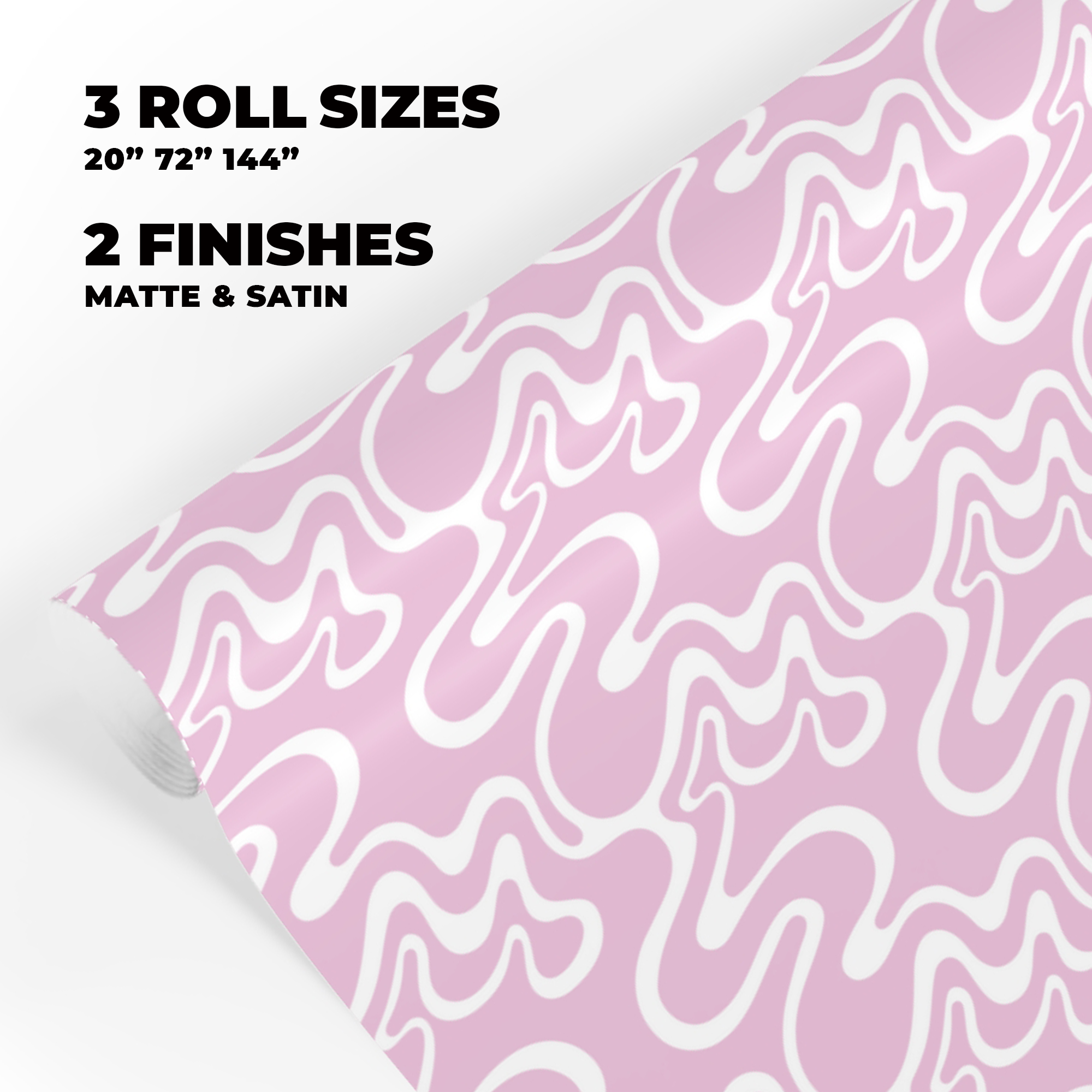 Psychedelic Swirl Gift Wrap in Ballerina product thumbnail image Psychedelic Swirl Gift Wrap in Ballerina product thumbnail image