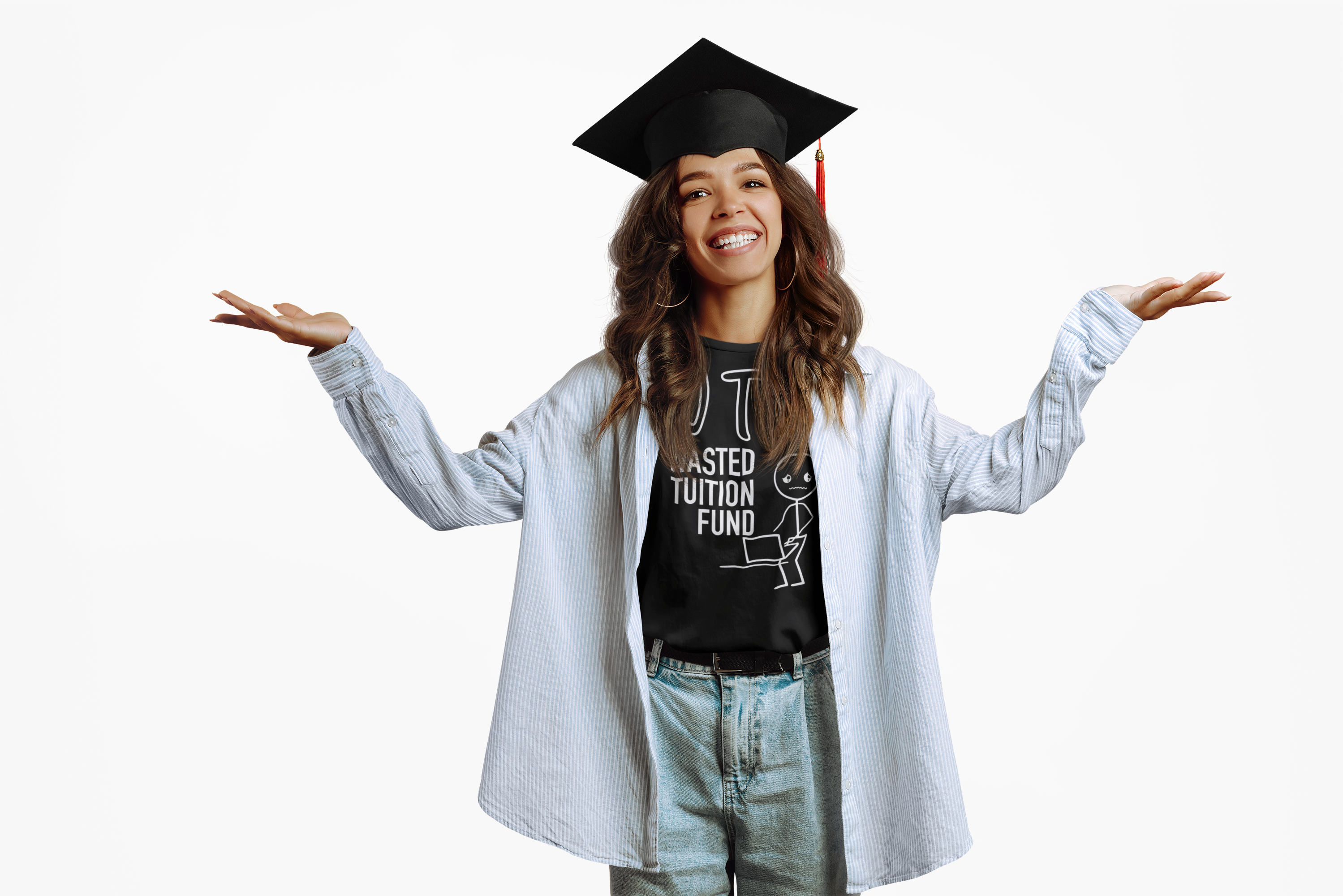 WTF Wasted Tuition Fund Funny Graduation Shirt 2025 | Sarcastic Unisex Tee Gift product thumbnail image WTF Wasted Tuition Fund Funny Graduation Shirt 2025 | Sarcastic Unisex Tee Gift product thumbnail image