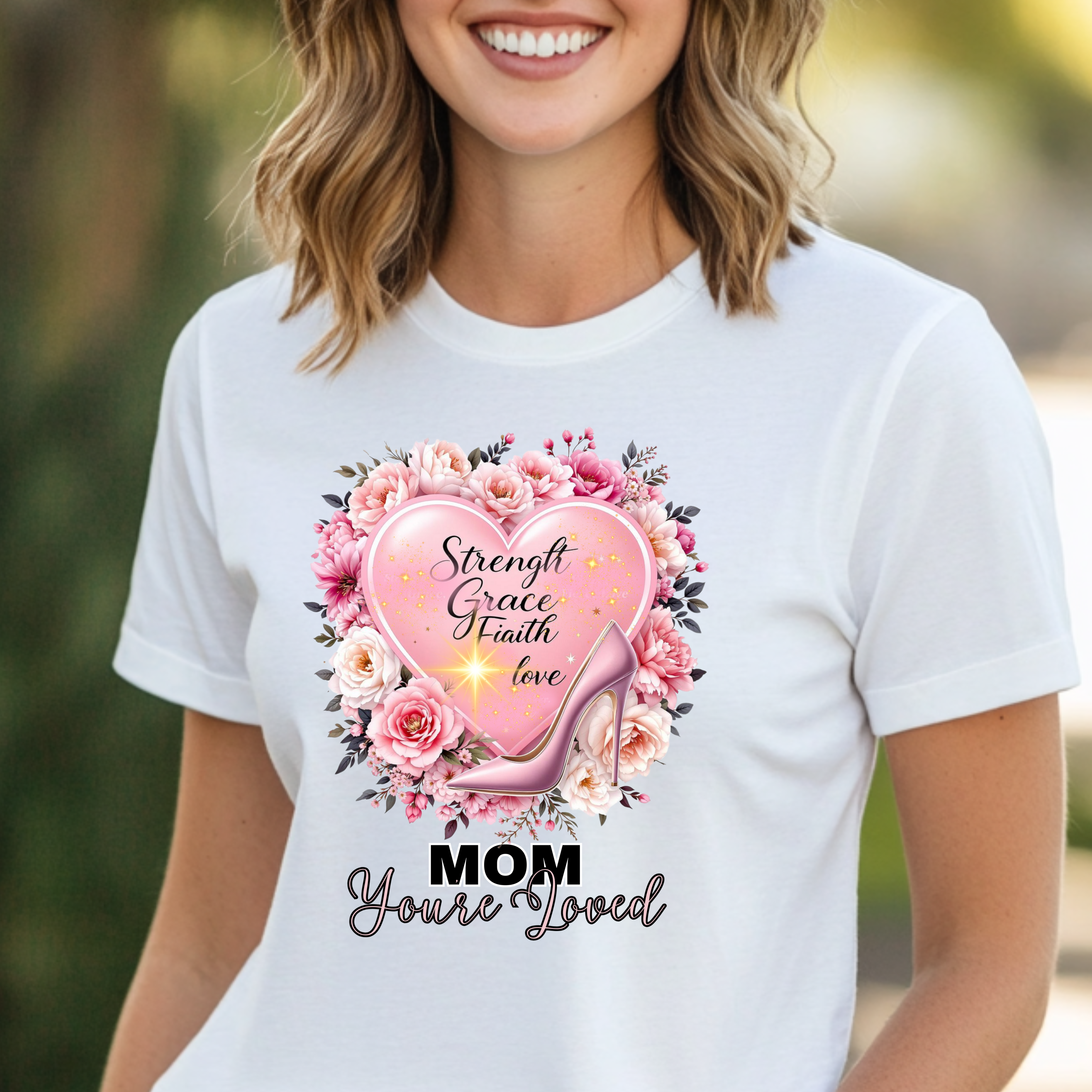 “Mom, You’re Loved” T-Shirt 