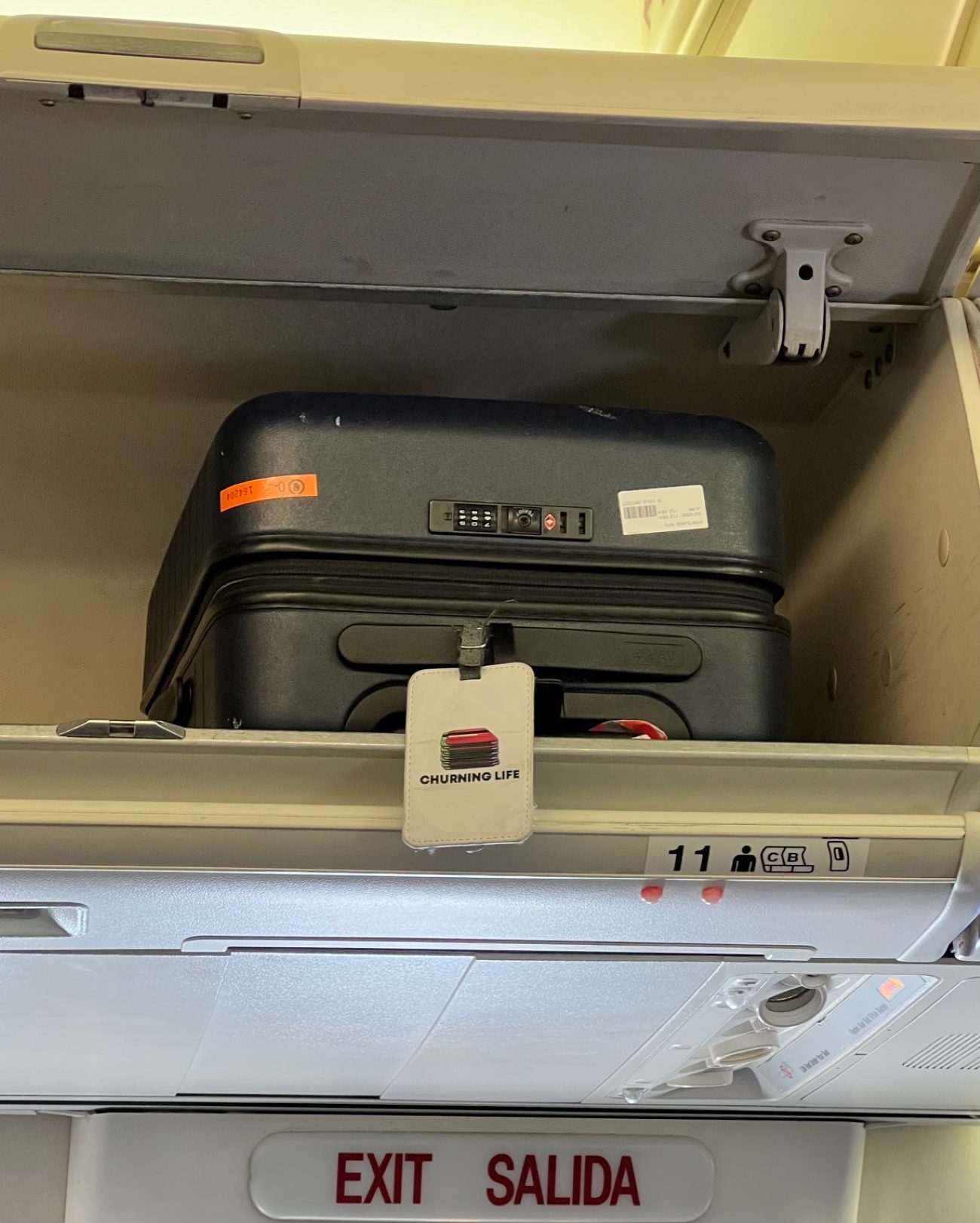 Saffiano Polyester Luggage Tag, Rectangle product thumbnail image Saffiano Polyester Luggage Tag, Rectangle product thumbnail image