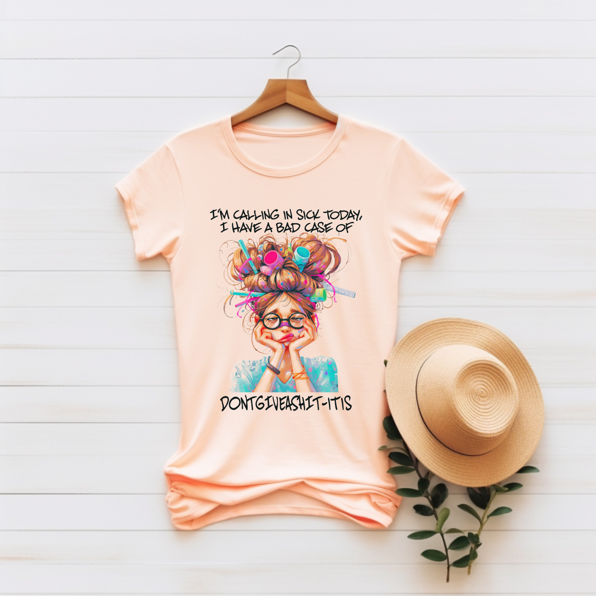 “I’m Calling in Sick Today” | Cozy & Stylish Unisex Jersey Short Sleeve Tee product thumbnail image “I’m Calling in Sick Today” | Cozy & Stylish Unisex Jersey Short Sleeve Tee product thumbnail image