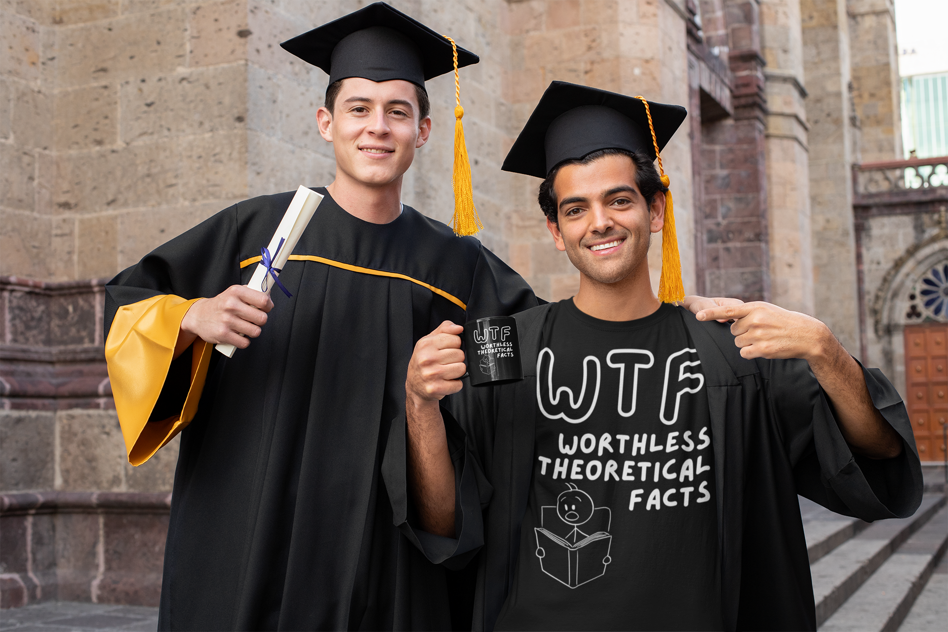 WTF Worthless Theoretical Facts Shirt | Funny Graduation 2025 Unisex Sarcastic Tee WTF Worthless Theoretical Facts Shirt | Funny Graduation 2025 Unisex Sarcastic Tee